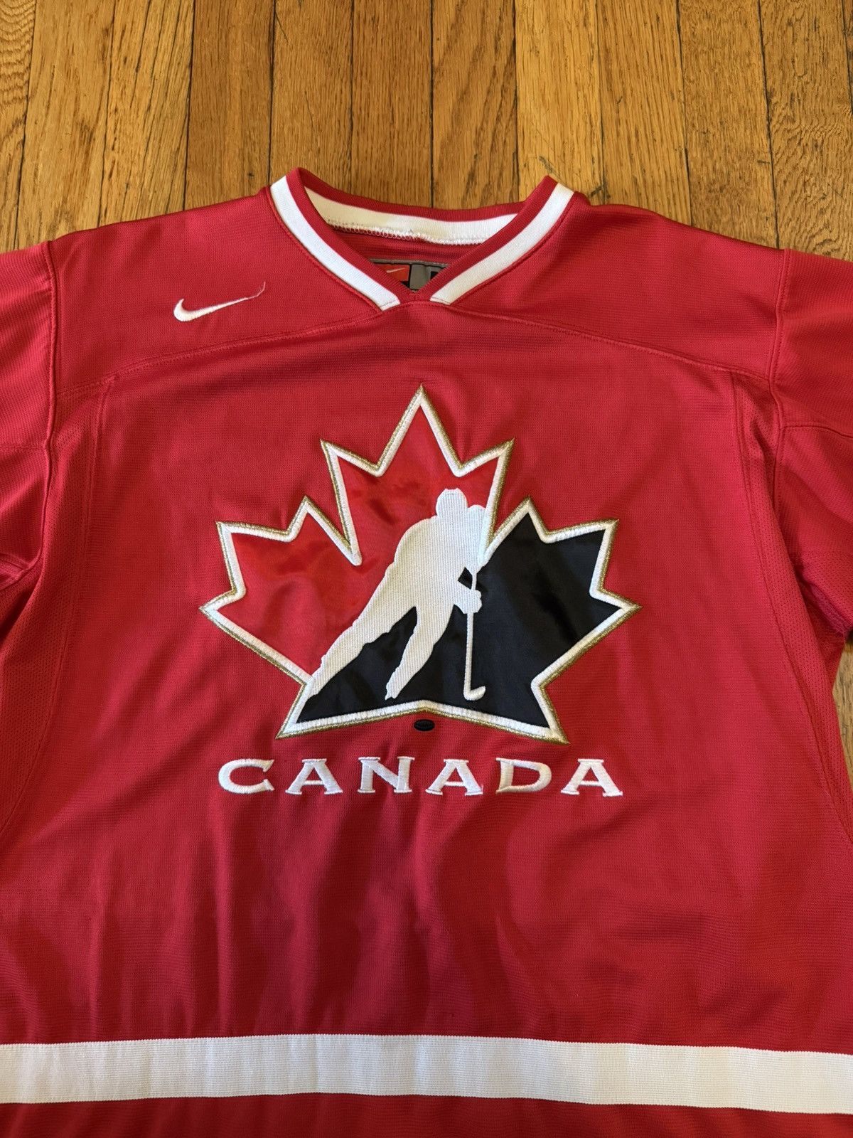 Nike Vintage Nike Canada Hockey Jersey Size US M / EU 48-50 / 2 - 2 Thumbnail