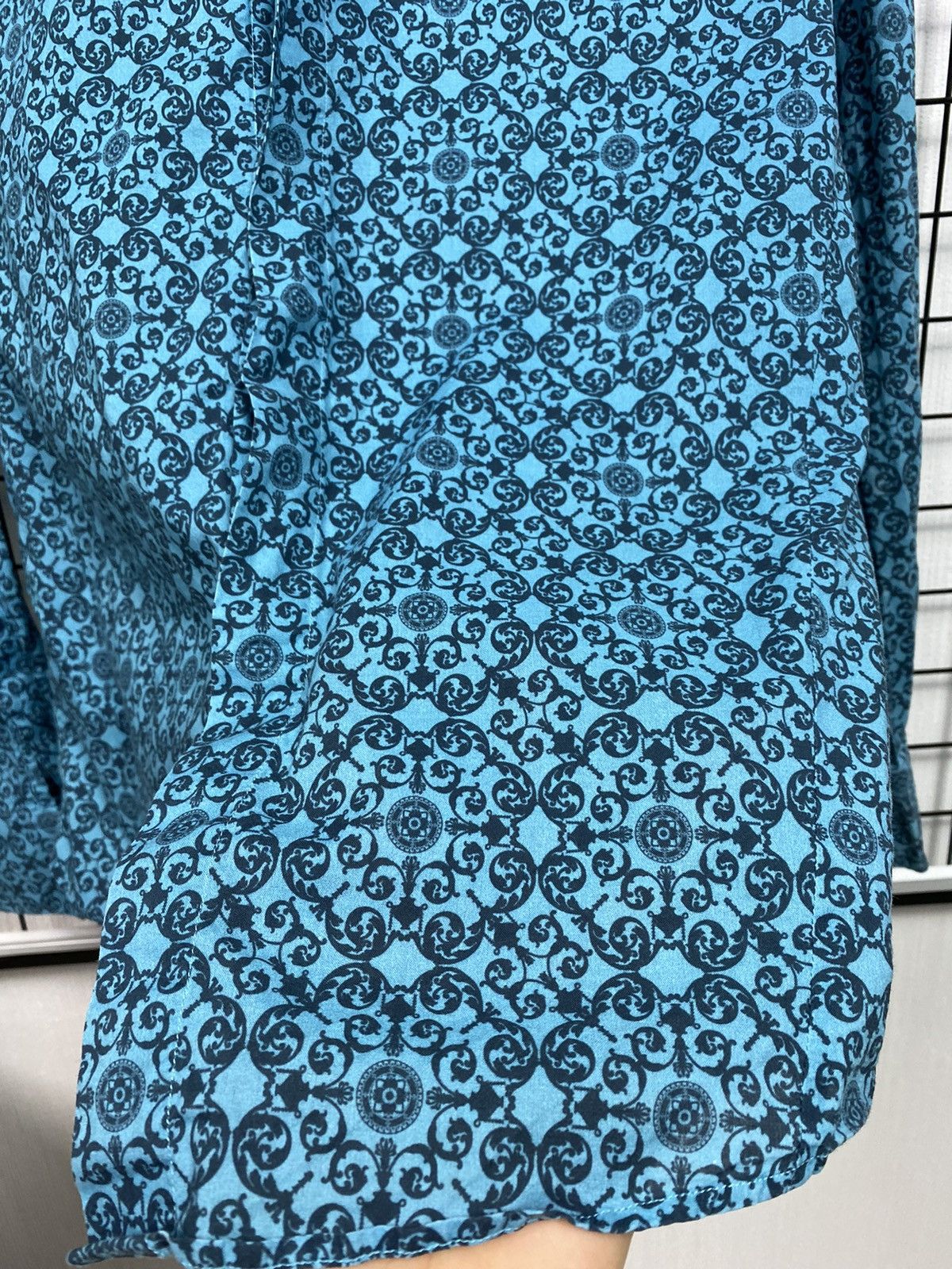 Versace Versace collection All over print shirt Men 16/42 Blue Size US L / EU 52-54 / 3 - 6 Thumbnail