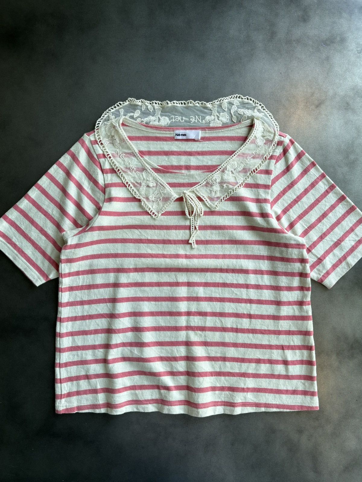 Issey Miyake × Ne-Net × Vintage Vintage Ne-Net Lace Collar Issey Miyake × Ne-Net × Vintage Vintage Ne-Net Lace Collar