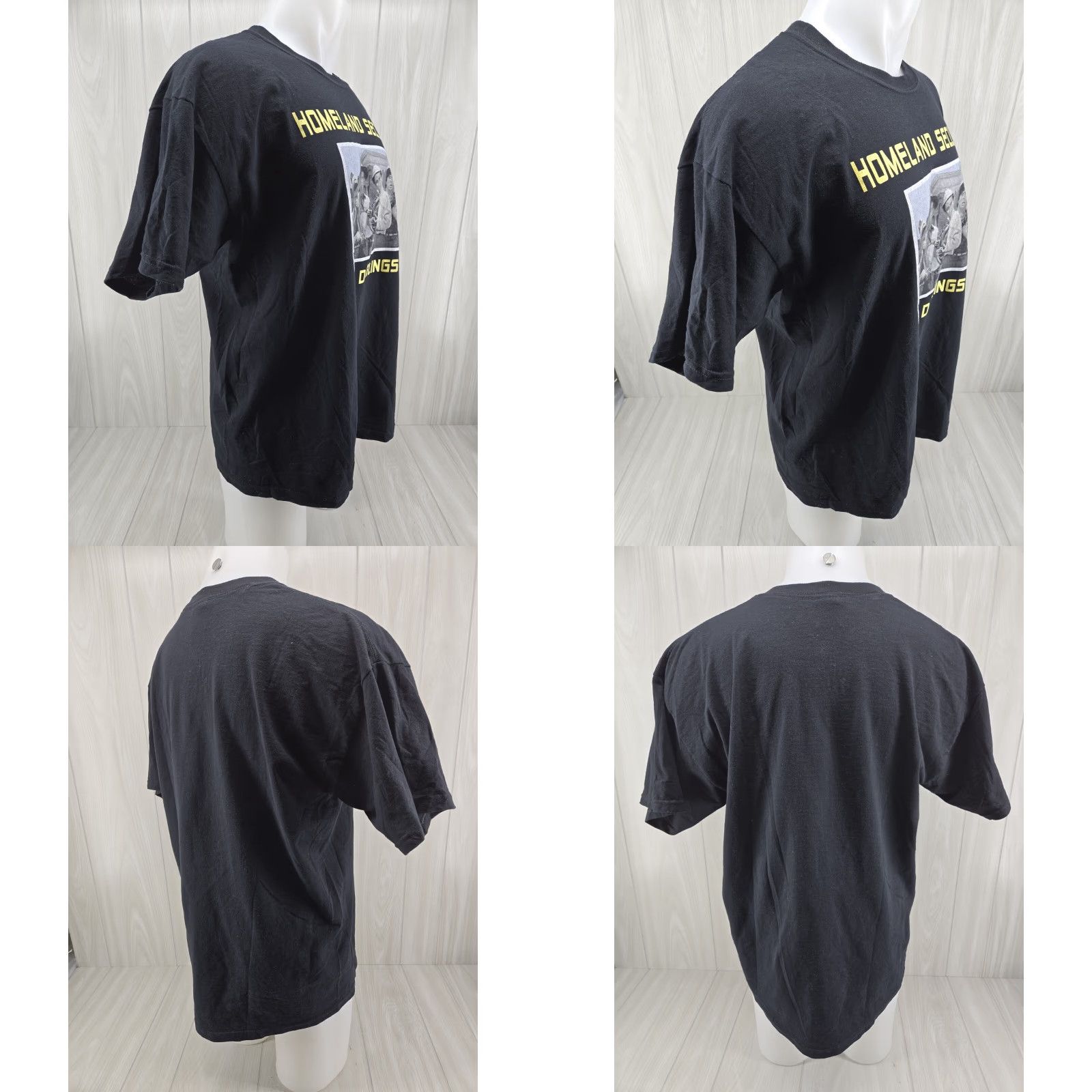 Gildan Homeland Securty The Darlings Andy Griffith Shirt XL T-Shirt Black Mens Size US XL / EU 56 / 4 - 8 Thumbnail