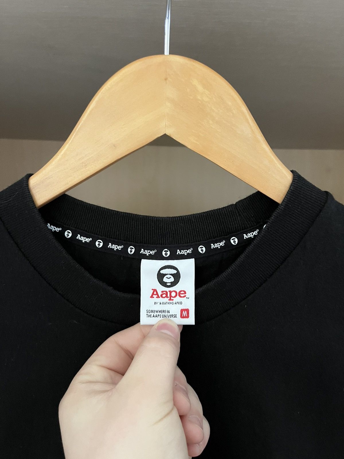 Aape Aape By Bape Tee Hologram Logo Size US M / EU 48-50 / 2 - 7 Thumbnail