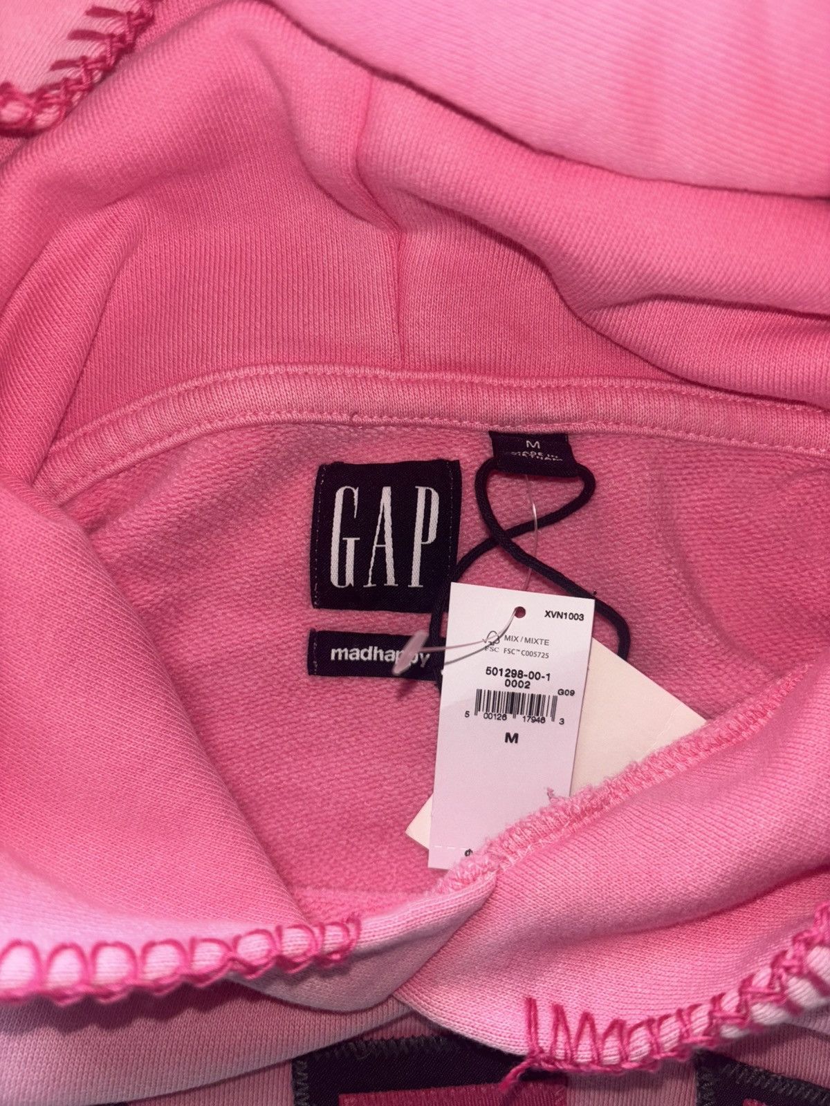 Gap × Madhappy Gap x MadHappy Pink Mad Logo Hoodie Size M / US 6-8 / IT 42-44 - 5 Thumbnail