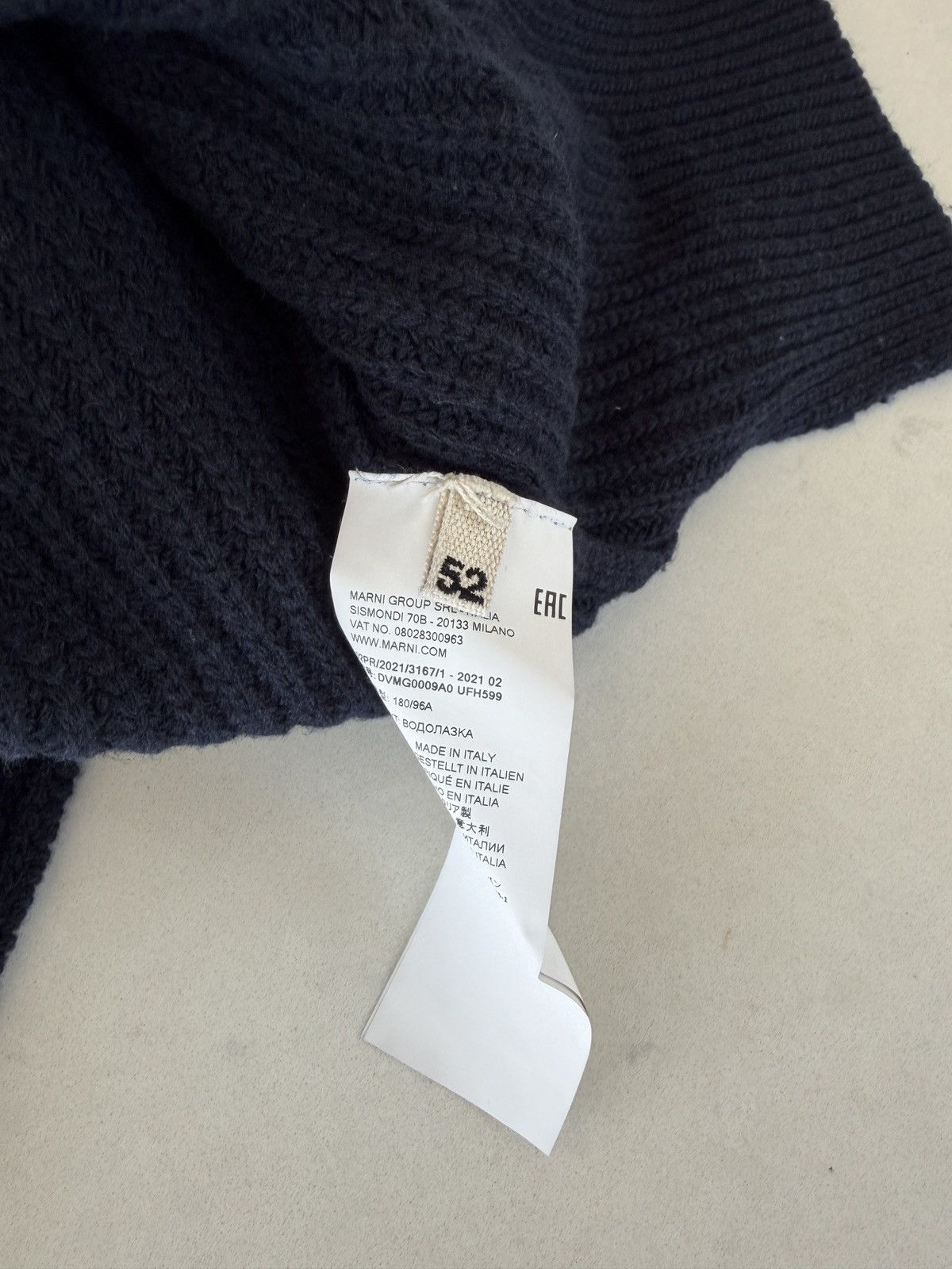 Marni 2020 Archive Navy Marni Vest Size US L / EU 52-54 / 3 - 7 Thumbnail