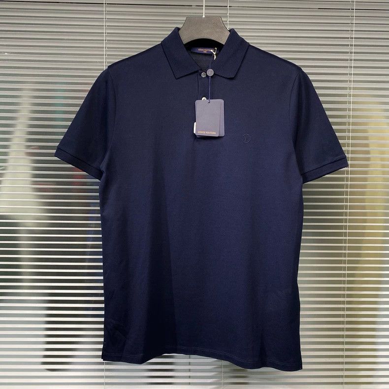 Louis Vuitton LOUIS VUITTON Circle embroidered logo polo shirt 2504-Nexta Size US L / EU 52-54 / 3 - 1 Thumbnail