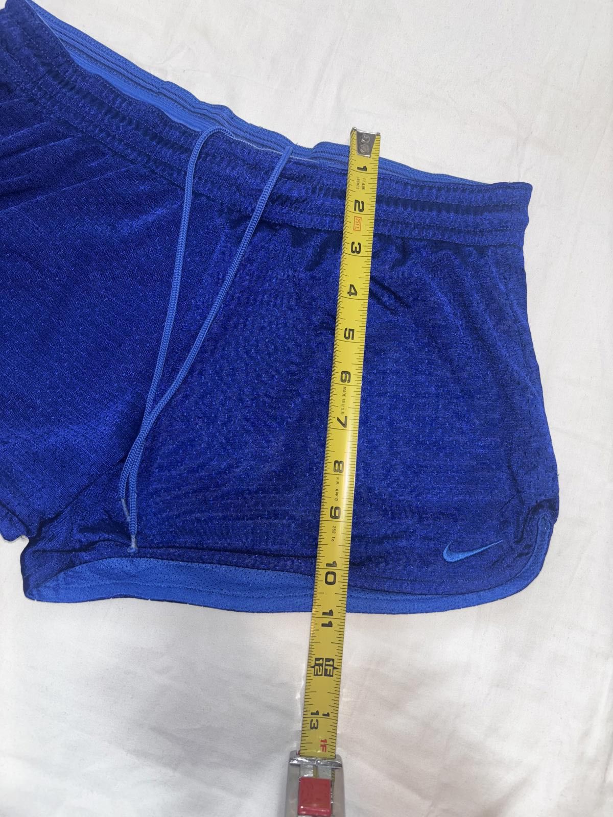 Nike Women's Nike Dri-FIT Athletic Shorts - Blue Size 28" / US 6 / IT 42 - 6 Thumbnail