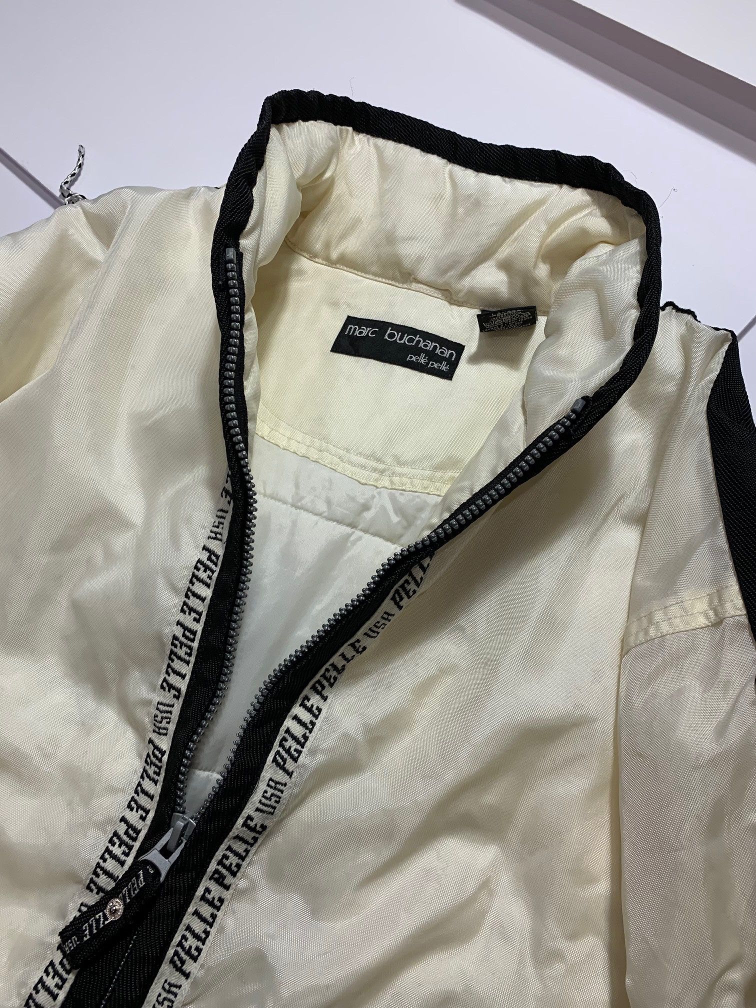 Pelle Pelle Marc Buchanan Coat Jacket Logo Spell Out Vintage Size US L / EU 52-54 / 3 - 7 Thumbnail