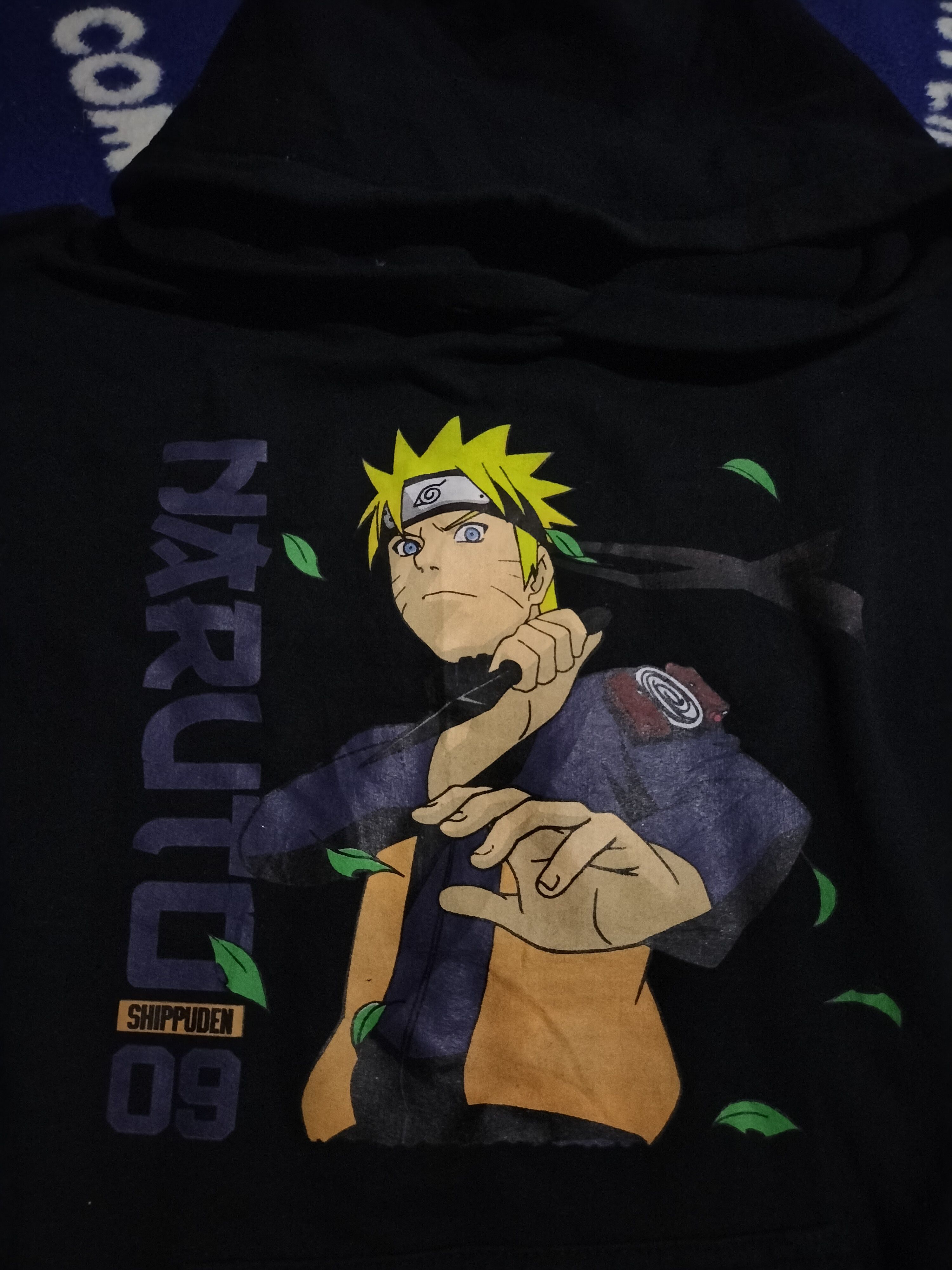 Anime Naruto Shippuden 2009 Hoodie Sweatshirt Anime Manga Size US M / EU 48-50 / 2 - 2 Thumbnail