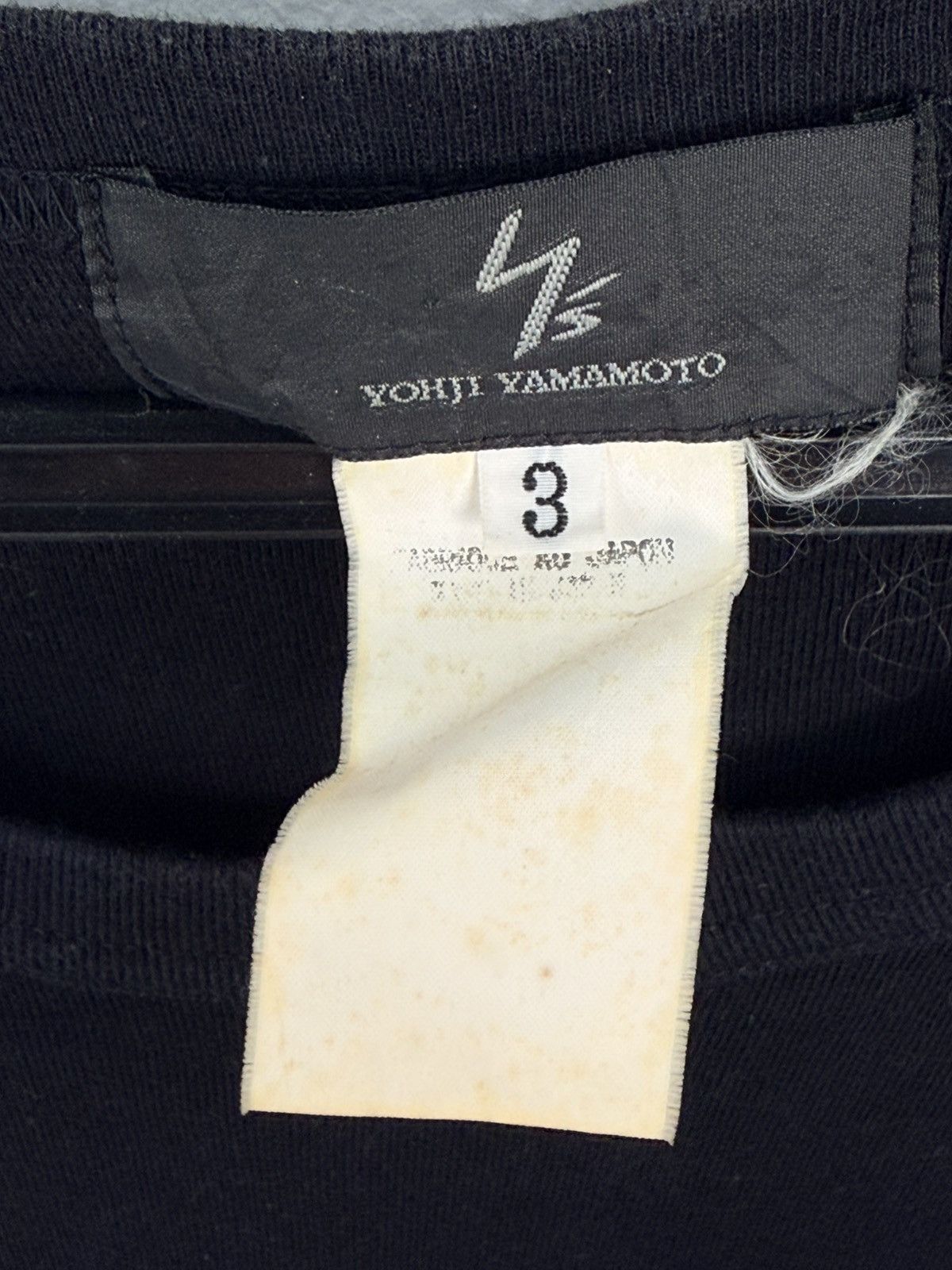 Yohji Yamamoto Yohji Yamamoto Long Sleeve Tee Black Minimalist Avant Garde Size US S / EU 44-46 / 1 - 3 Thumbnail
