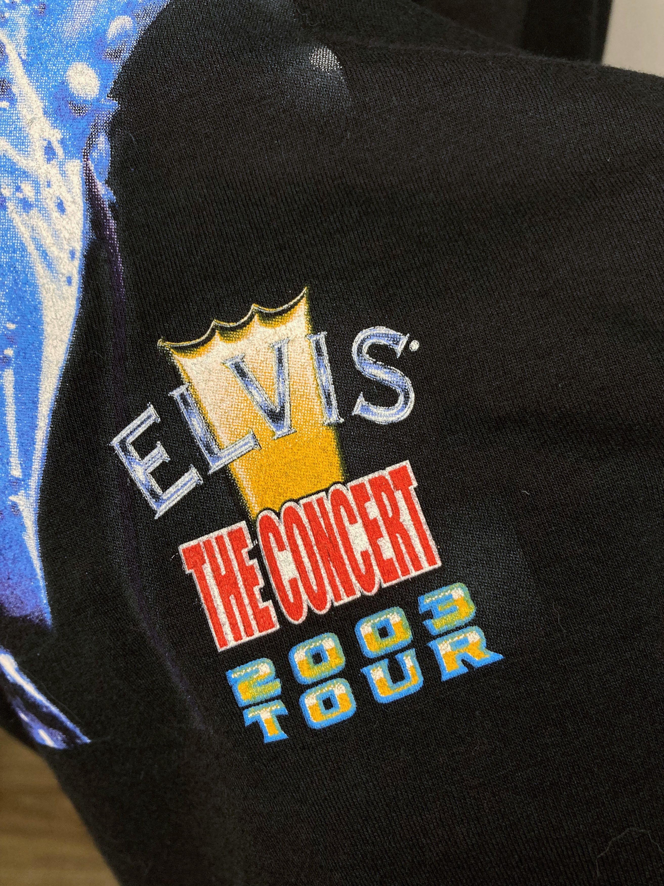 Band Tees Elvis Presley The King of Rock&Roll 2 Side Graphic T-shirt Size US XXL / EU 58 / 5 - 4 Thumbnail