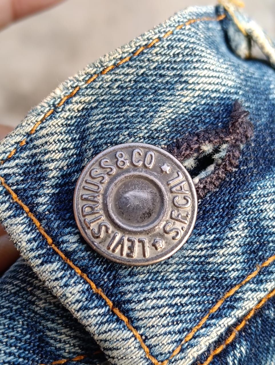 Levi's Levi’s 501XX Big E Redline Selvedge Denim Jeans Made in USA Size US 32 / EU 48 - 8 Thumbnail