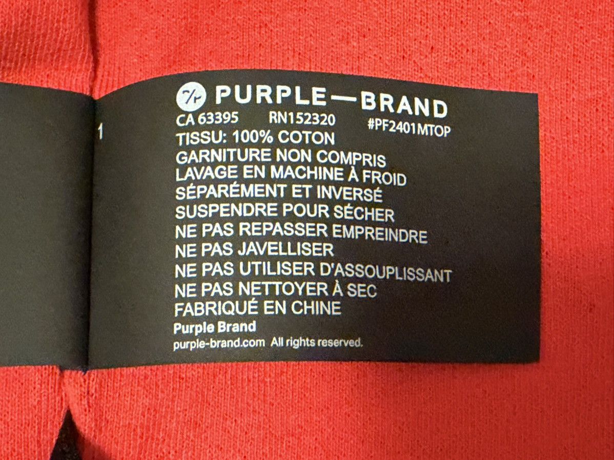 Purple Brand Authentic Purple Brand Sz. M Red Tank Top T Shirt Size US M / EU 48-50 / 2 - 10 Thumbnail
