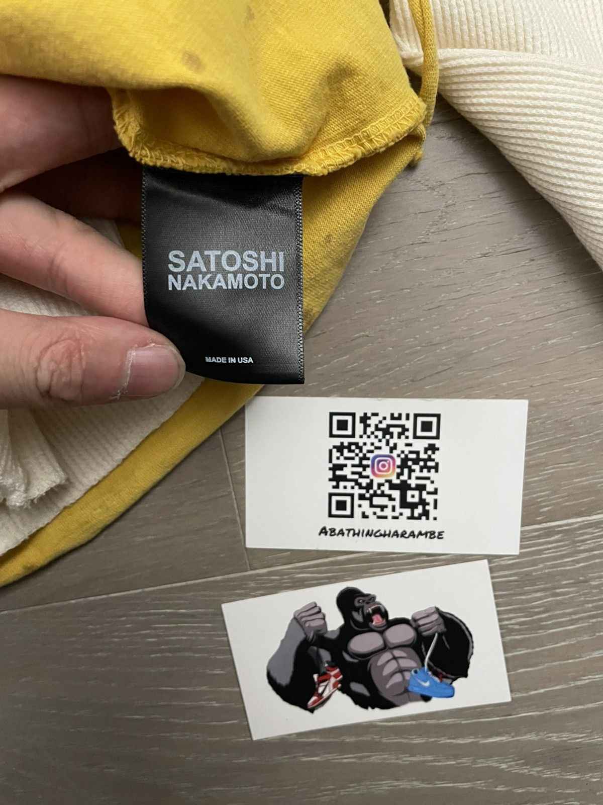 Satoshi Nakamoto Satoshi Nakamoto x SV77 Luke T-Shirt Thermal Size US M / EU 48-50 / 2 - 4 Thumbnail