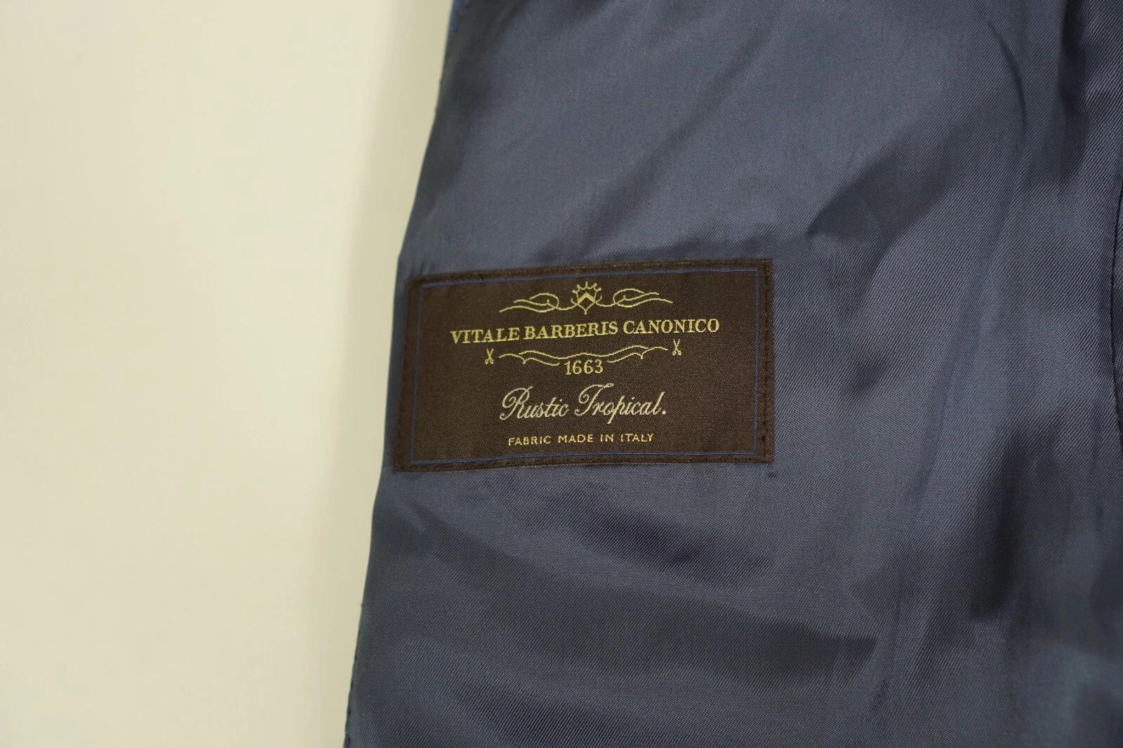 Suitsupply Men Suitsupply Blazer NapolI Single Breasted Blue Wool US36 Size 36R - 6 Thumbnail