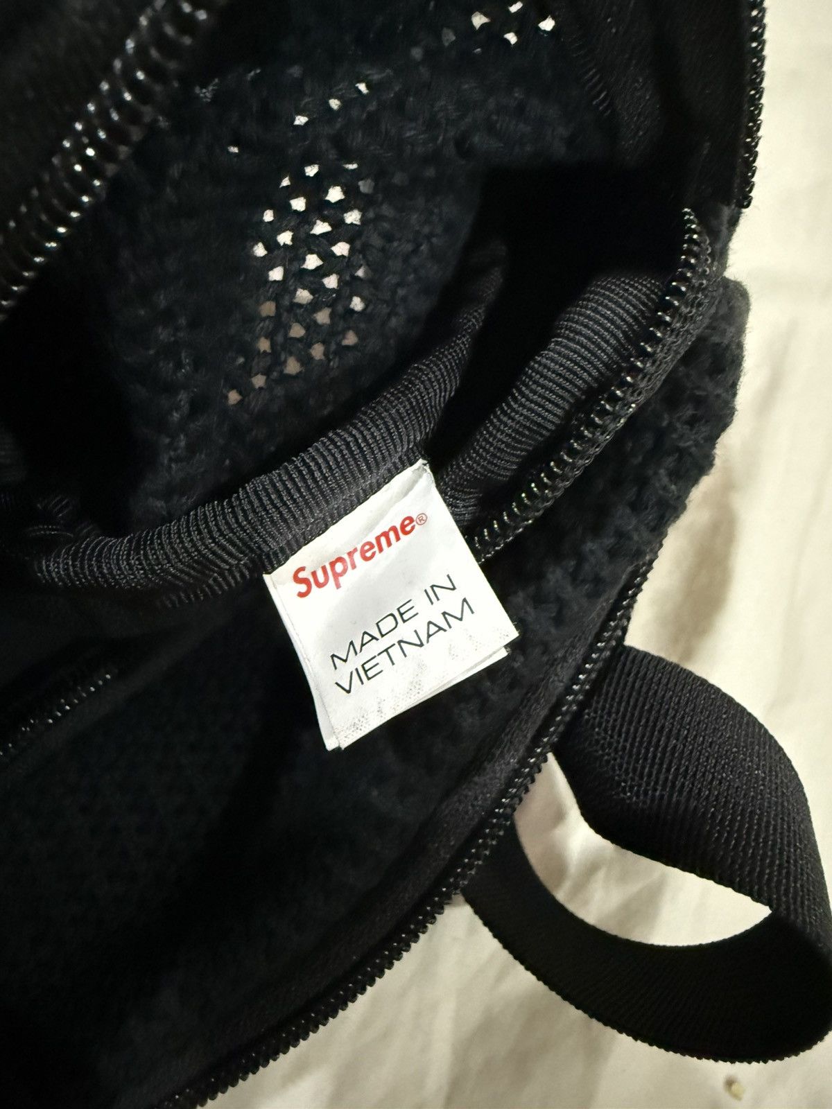 Supreme Supreme Black String Wasit Bag SS21 Size ONE SIZE - 8 Thumbnail