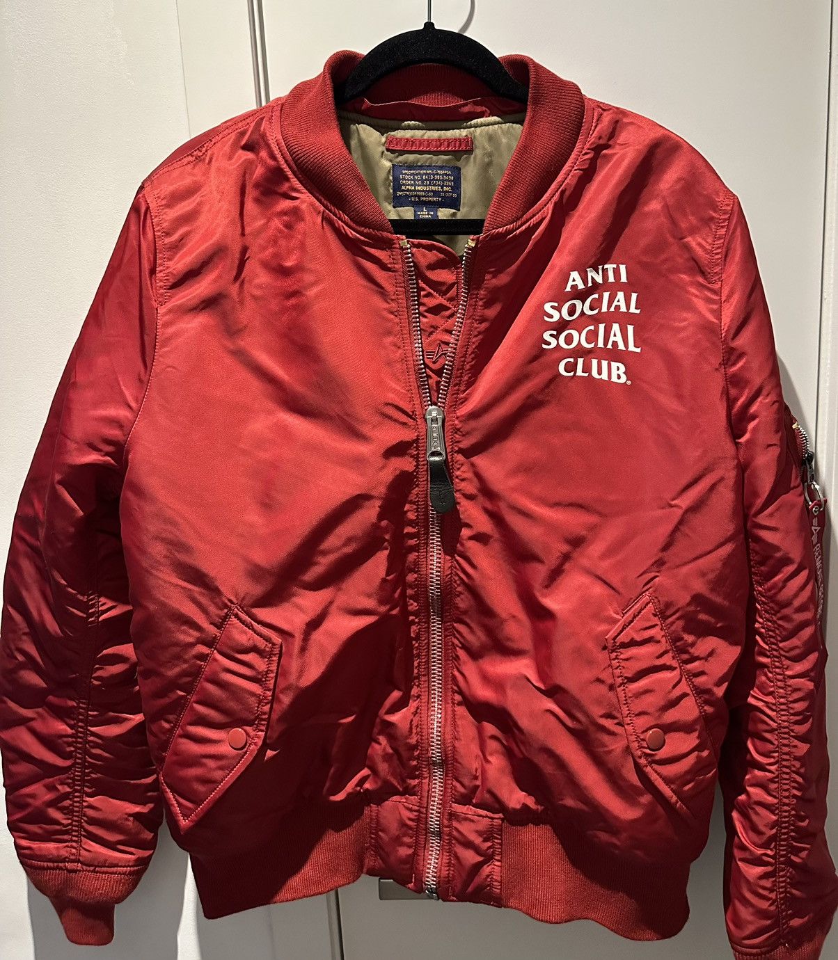 Men's Anti Social Social Club Bombers | Grailed