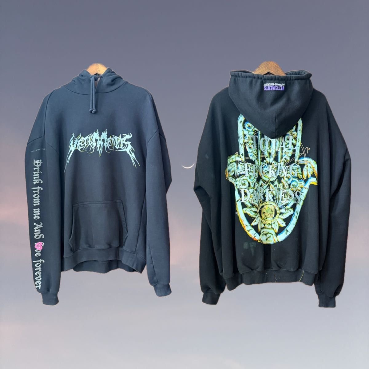 Vetements VETEMENTS TFD HOMME HOODIE | Grailed