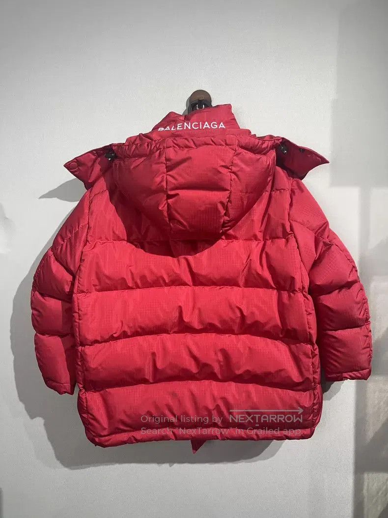 Balenciaga Balenciaga Embroidered Collar Puffer Jacket Size XXS / US 00 / IT 34 - 2 Thumbnail