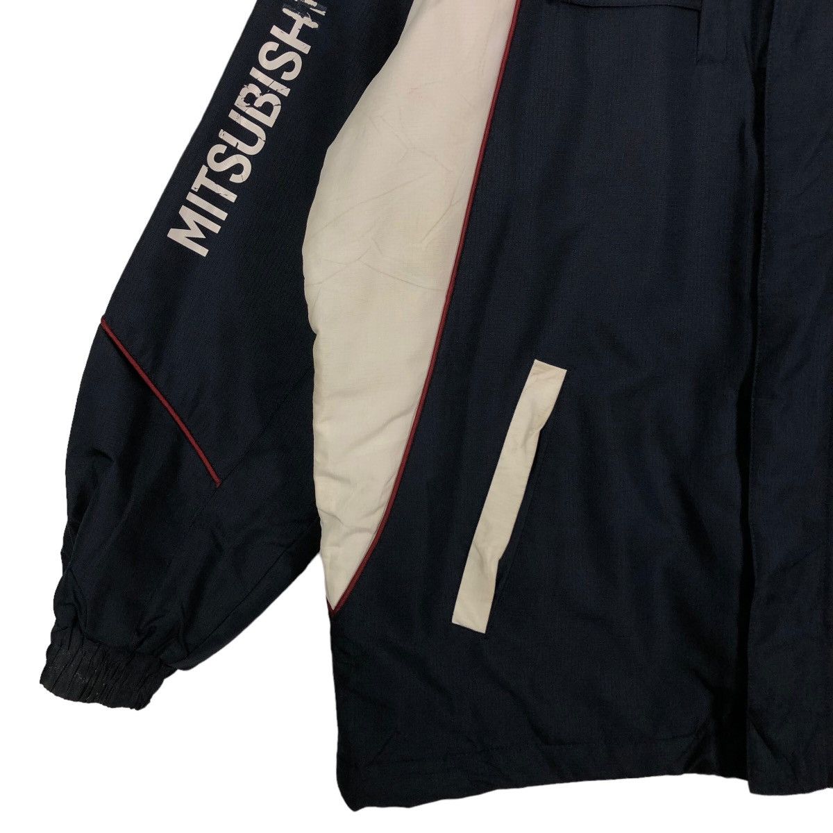 Japanese Brand 🔥90’s Vintage Work Jacket Bomber Design Mitsubishi Racing Size US L / EU 52-54 / 3 - 3 Thumbnail