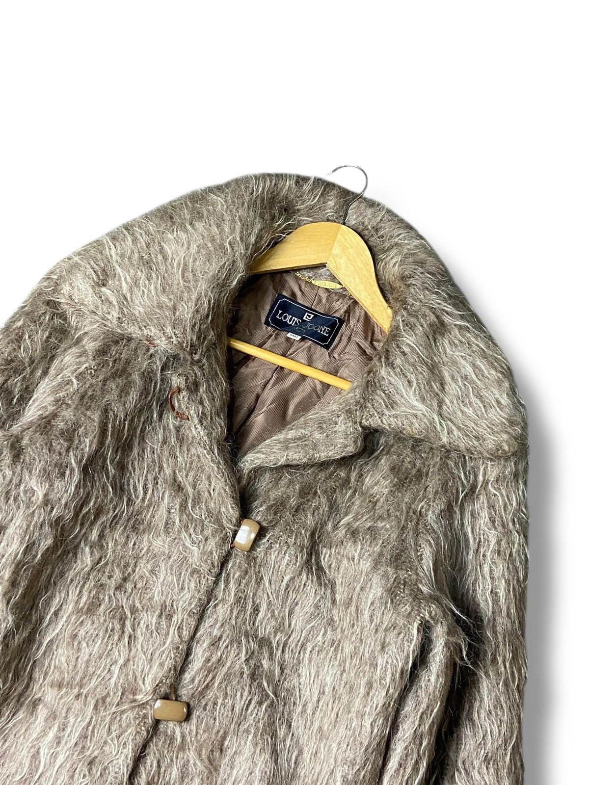 Japanese Brand Vintage Louis Joone Faux Fur Jacket (151) Size US XXS / EU 40 - 2 Thumbnail