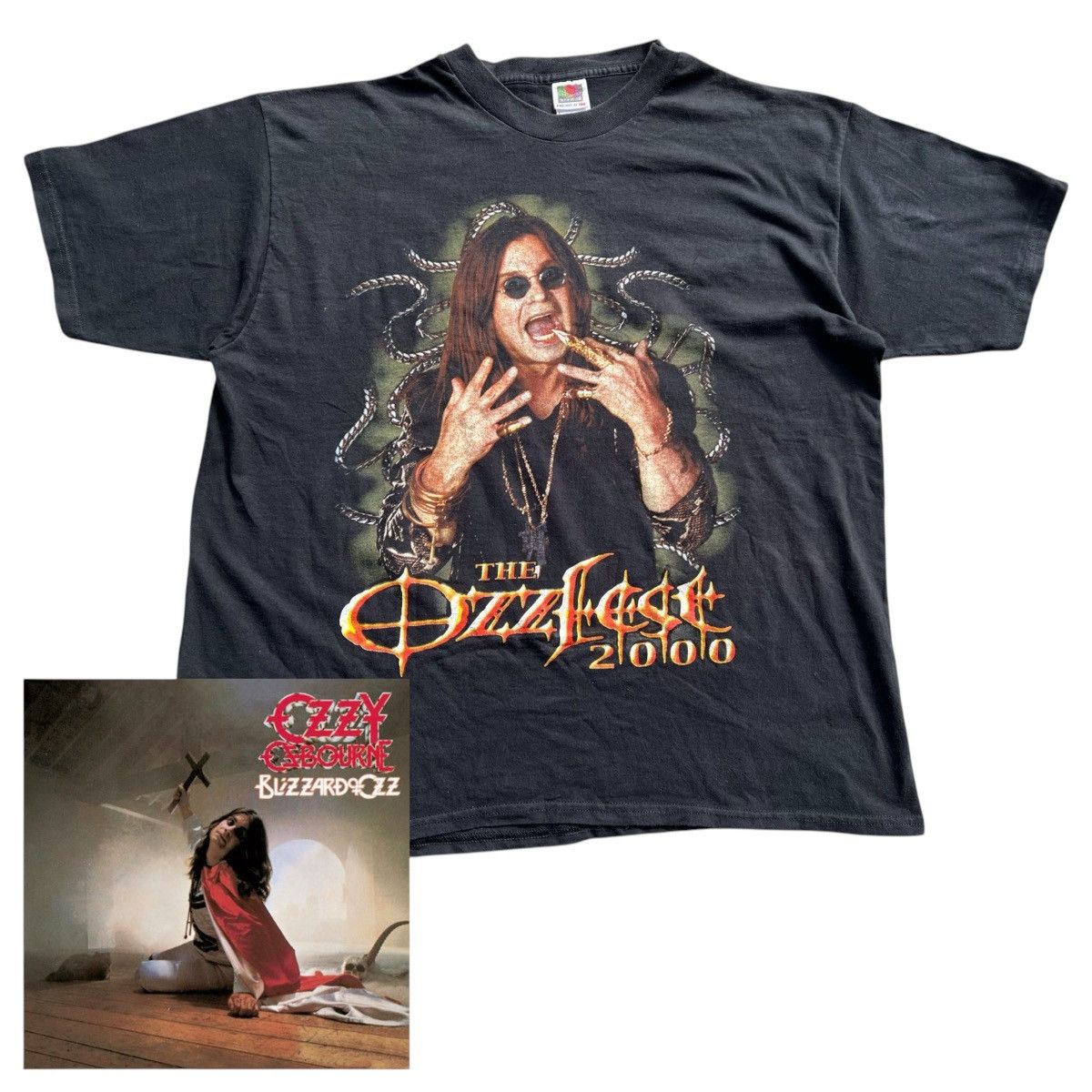 Band Tees 🔥Vintage The Ozz Fest Pumpjack soulfly Reveille Tour 2000’s Size US XL / EU 56 / 4 - 1 Thumbnail