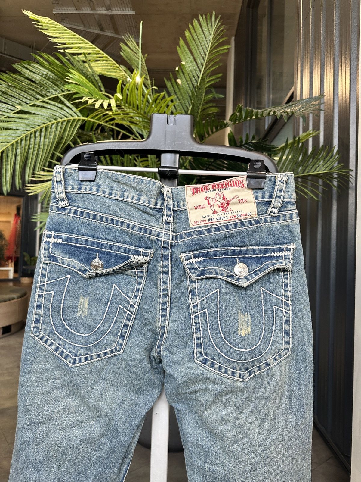 True Religion True Religion Bootcut Jeans Size US 35 - 3 Thumbnail