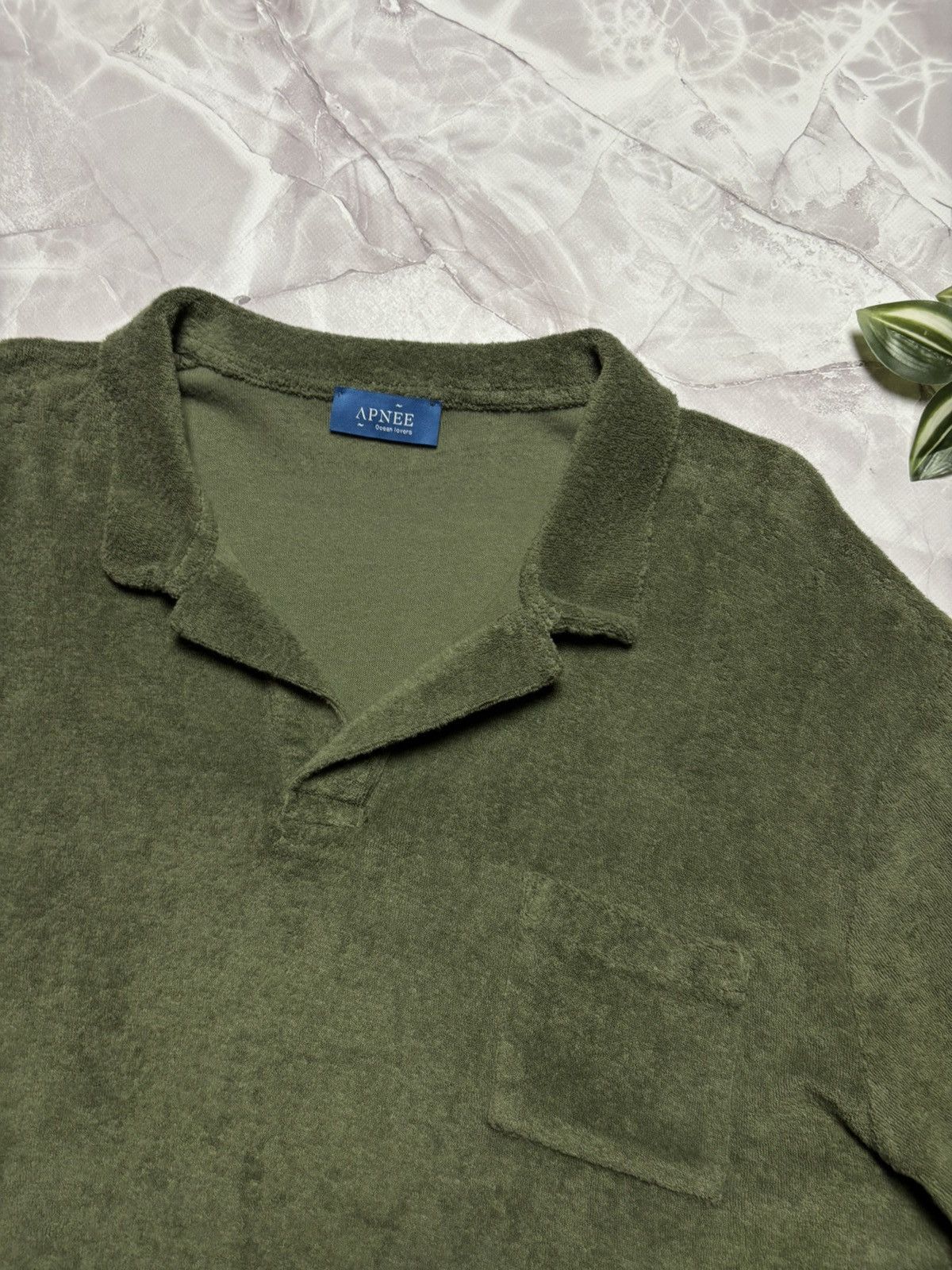 Other APNEE Terry Polo Shirt Made Portugal Luxury Resort Mens XXL Size US XXL / EU 58 / 5 - 5 Thumbnail