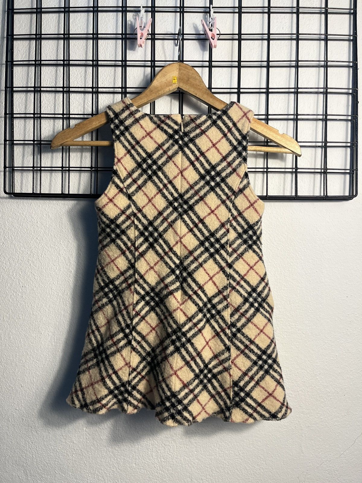 Burberry Burberry Nova Check Dress 120A Size XXS / US 00 / IT 34 - 3 Thumbnail