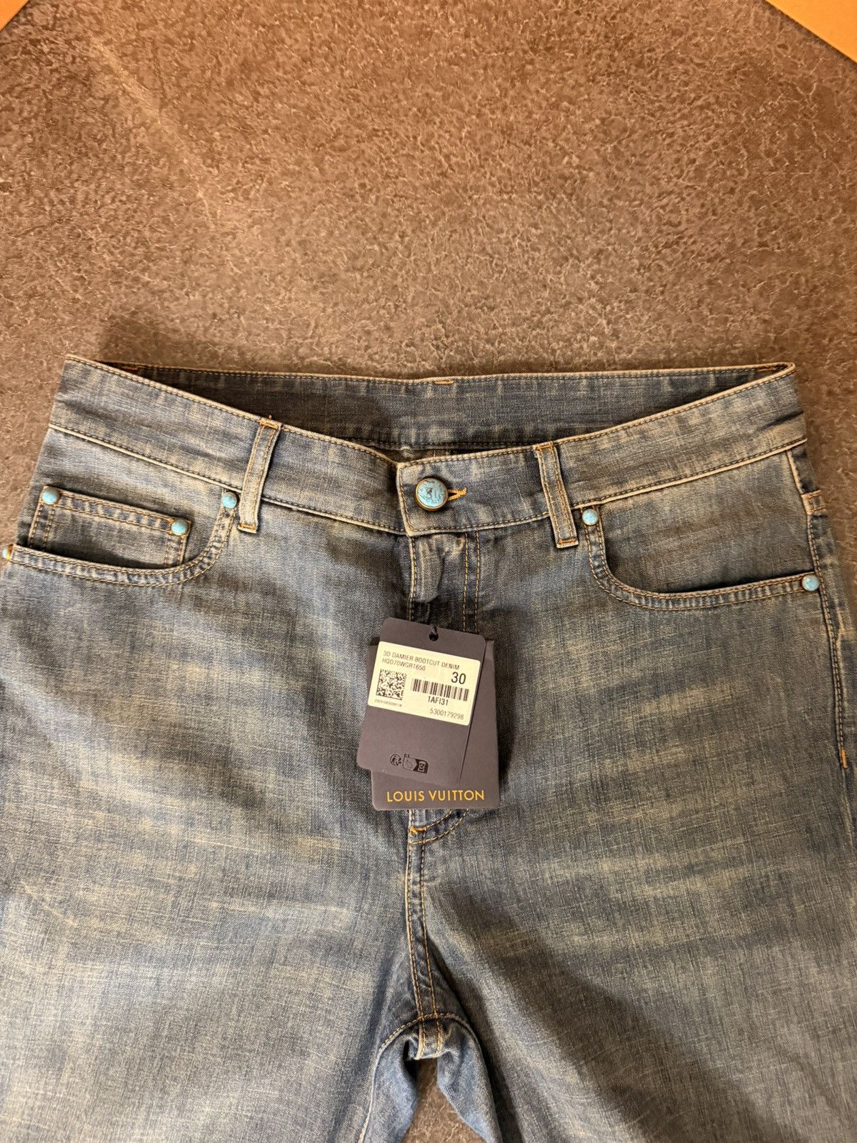 Louis Vuitton LV Chambray Flared Pants Size US 30 / EU 46 - 2 Thumbnail