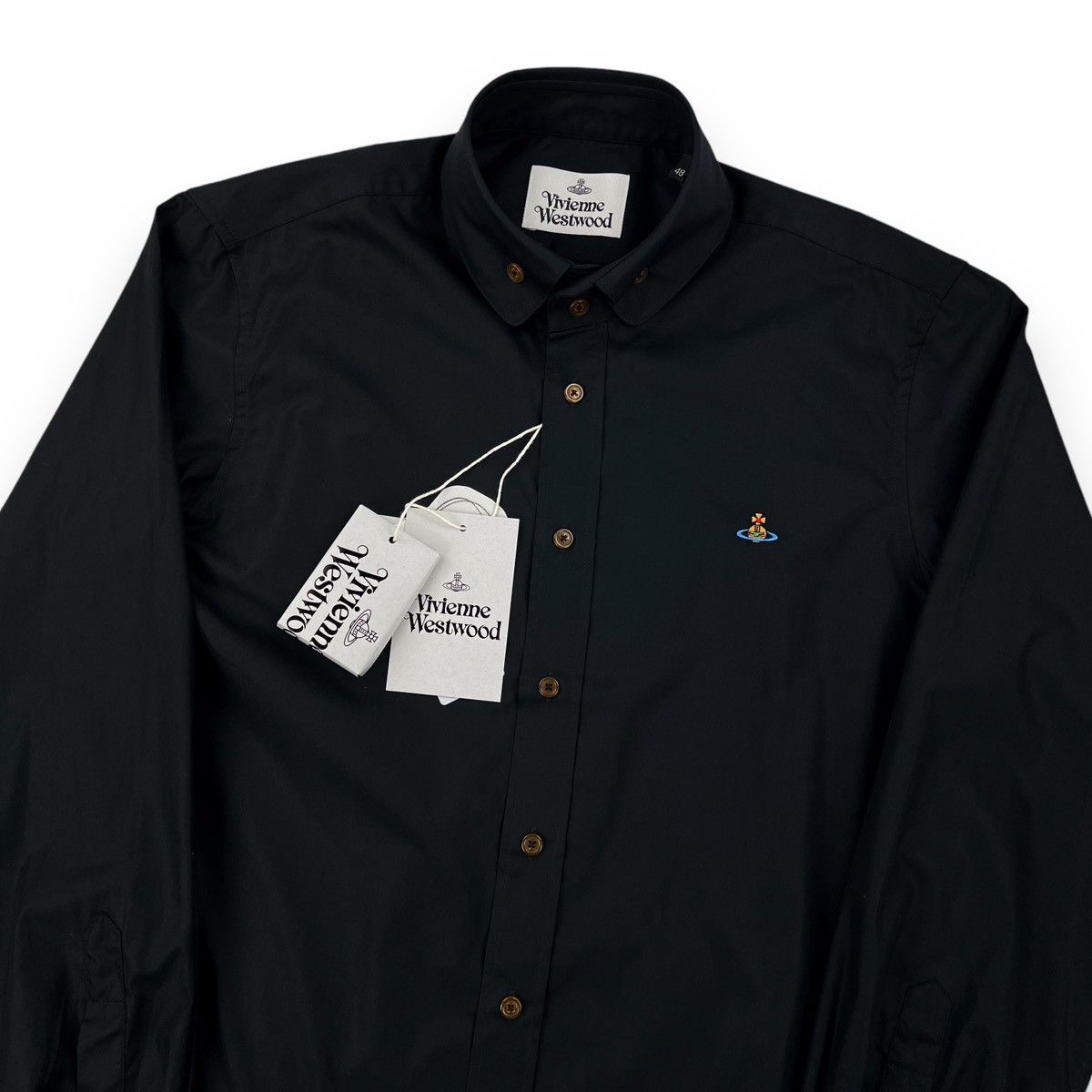 Vivienne Westwood Vivienne Westwood Krall Black Shirt Size US M / EU 48-50 / 2 - 1 Thumbnail