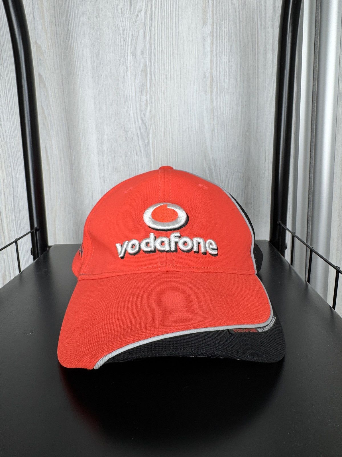 Mercedes-Benz Vodafone McLaren Mercedes F1 Jenson Button Racing Cap Size ONE SIZE - 3 Thumbnail