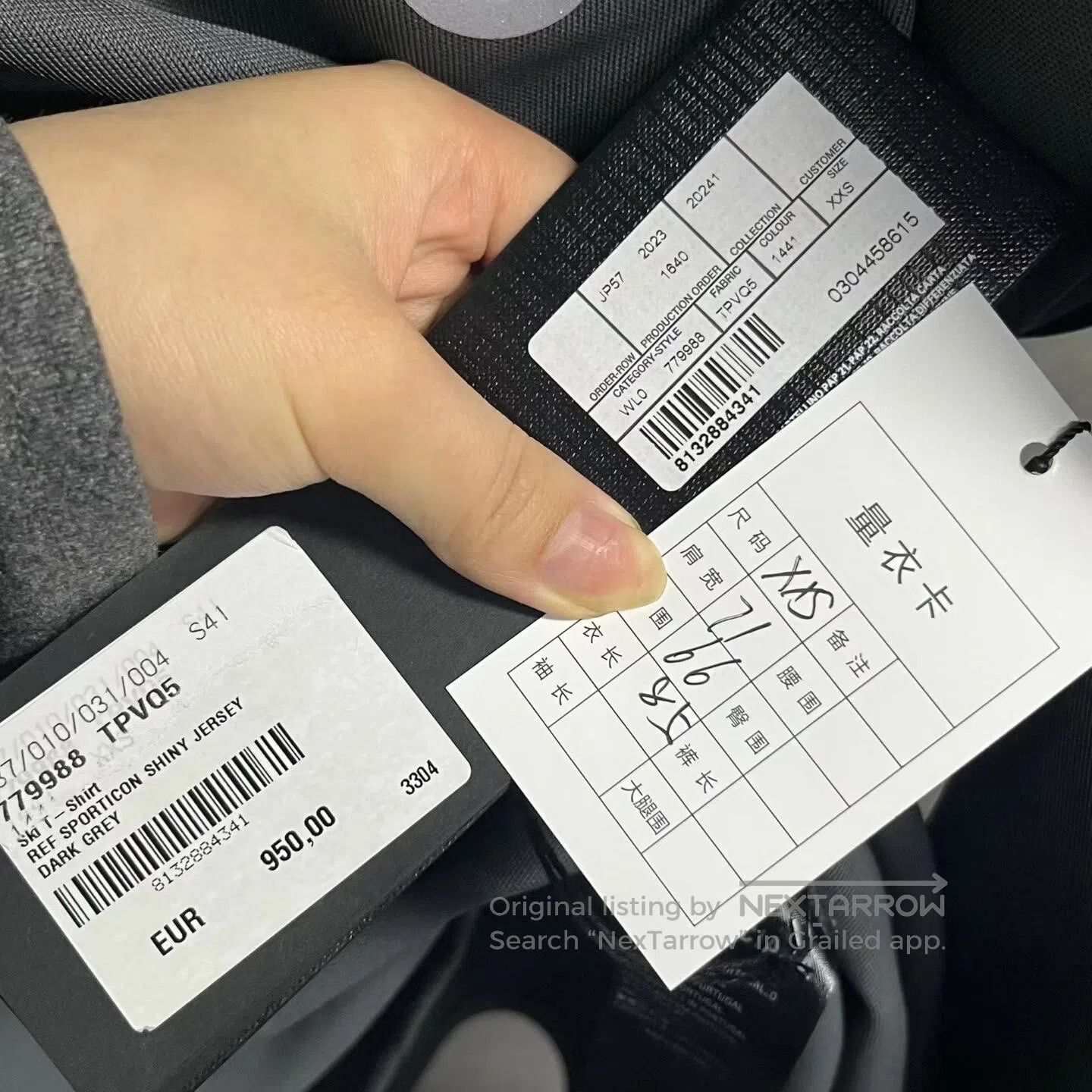 Balenciaga Balenciaga Gray patterned printed V-neck casual loose-fitt Size US XXS / EU 40 - 4 Thumbnail