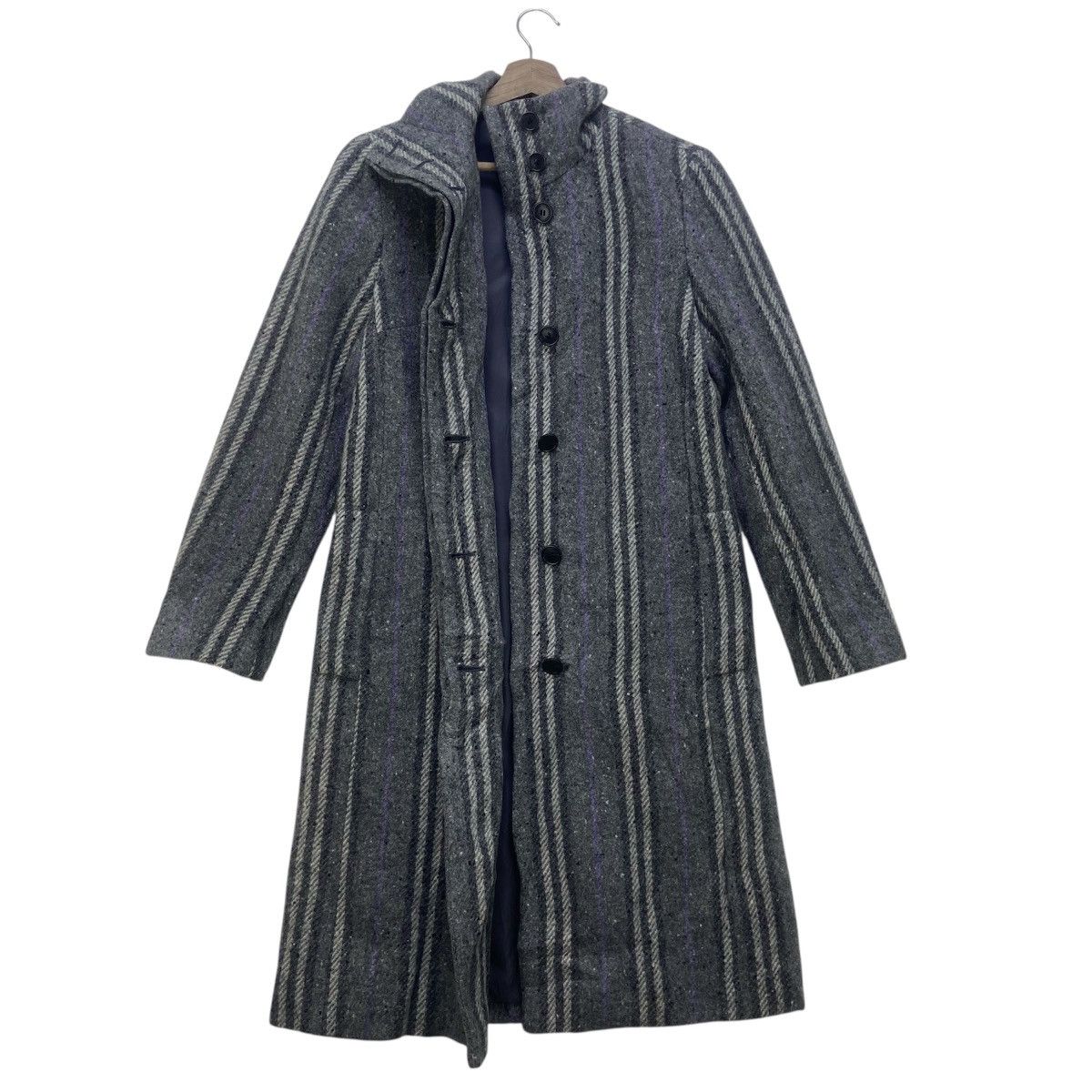 Burberry Burberry London Nova Check Shaw Collar Wool Overcoat Size XS / US 0-2 / IT 36-38 - 2 Thumbnail