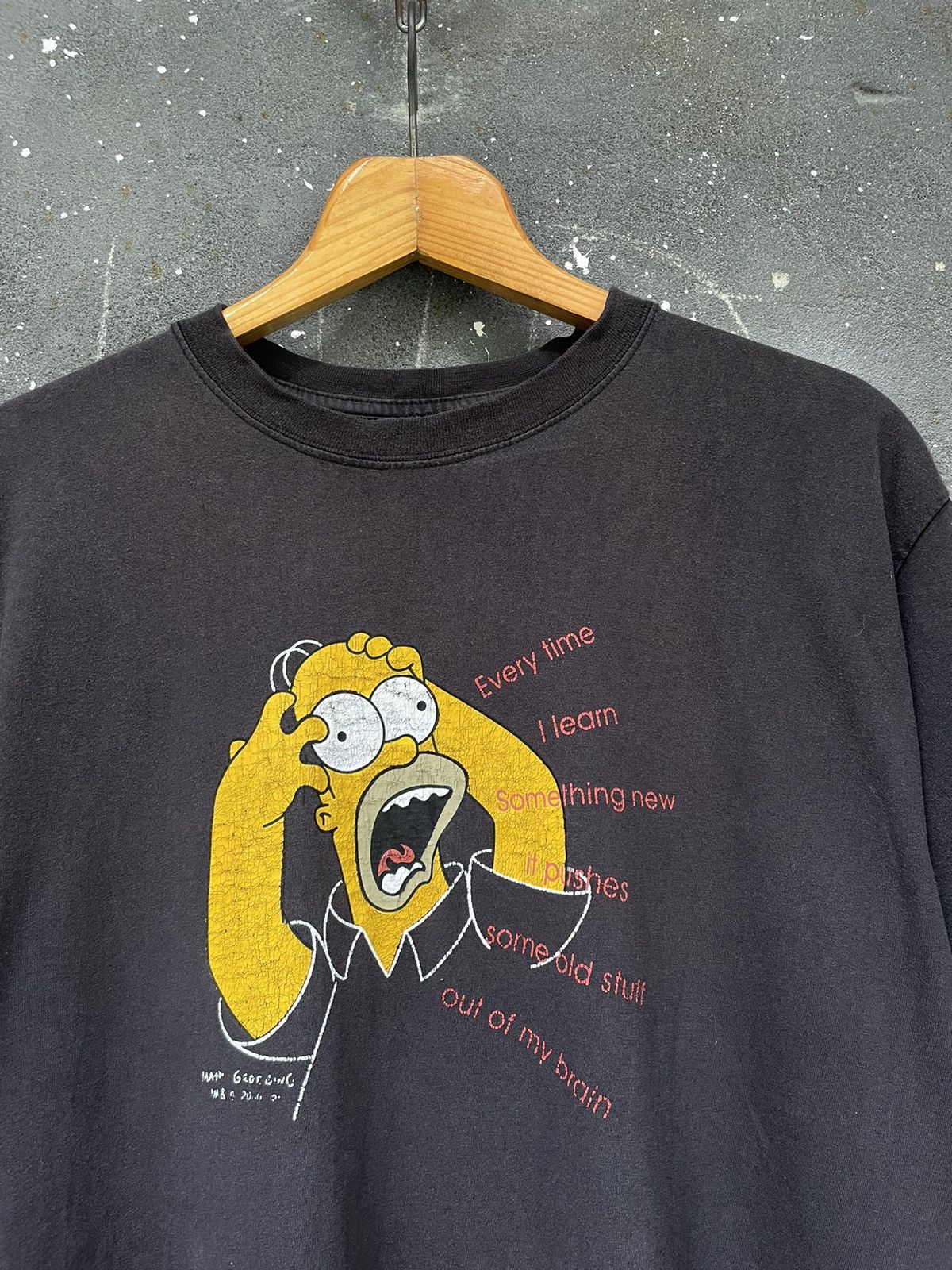 The Simpsons Vintage 2000 Fox Simpsons Homer T-Shirt RARE Size US M / EU 48-50 / 2 - 3 Thumbnail