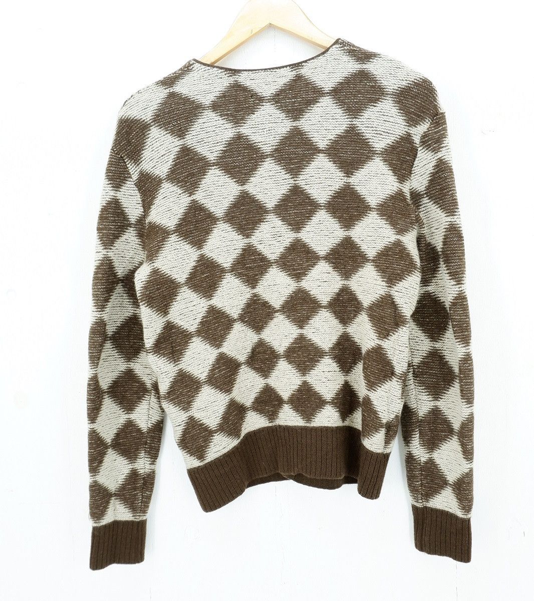 Needles Sweater V-neck cardigan Native pattern Brown Size US S / EU 44-46 / 1 - 2 Thumbnail