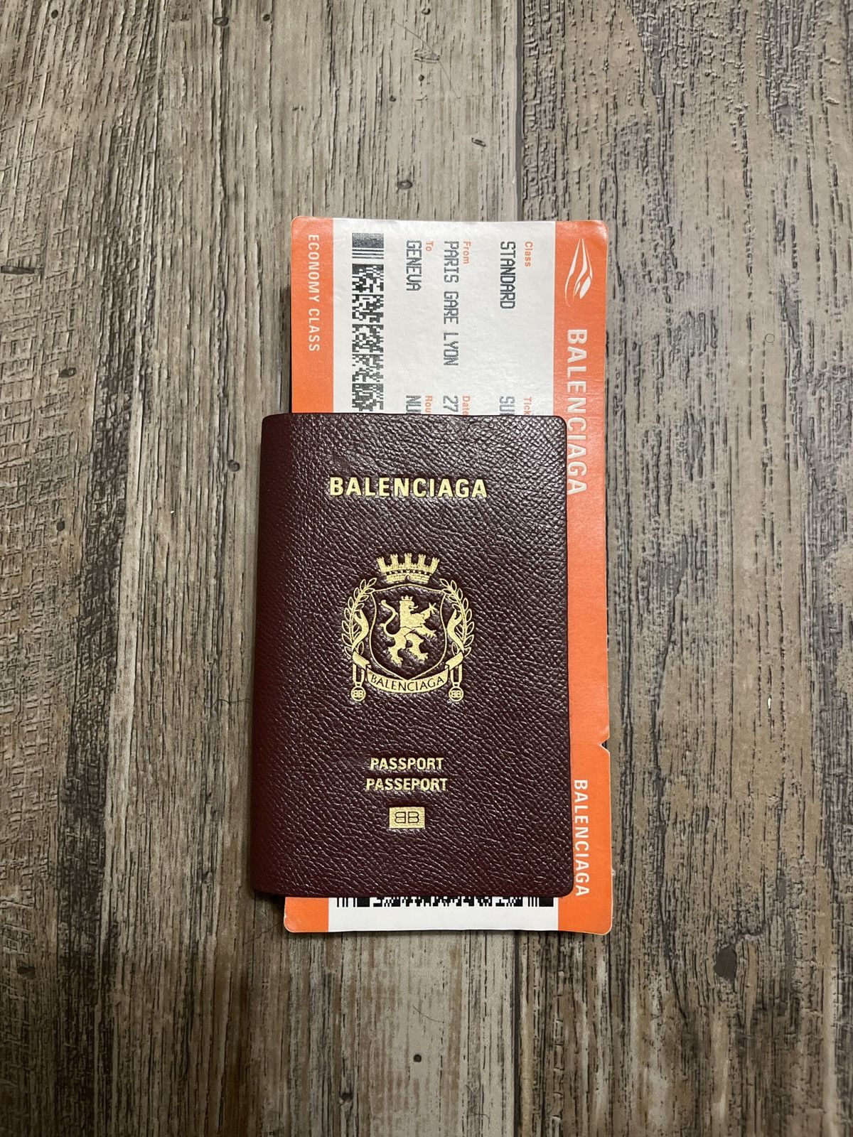 Balenciaga Balenciaga 2 Ticket passport wallet | Grailed Balenciaga Balenciaga 2 Ticket passport wallet | Grailed