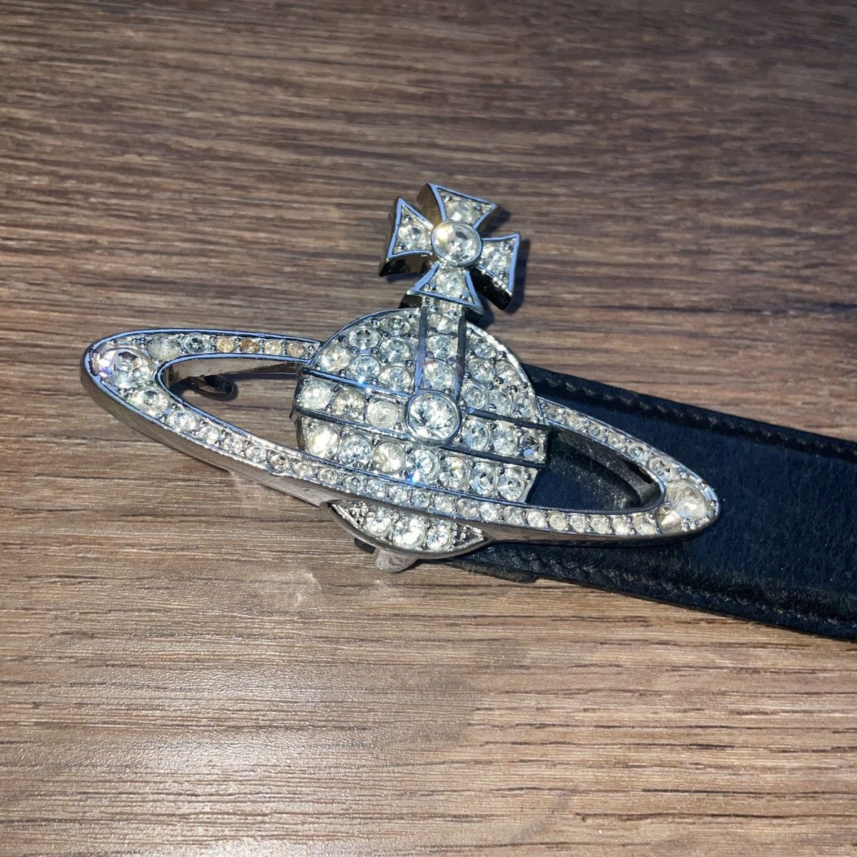 Vivienne Westwood Vivienne westwood Swarovski Orb Belt Size 34 - 6 Thumbnail