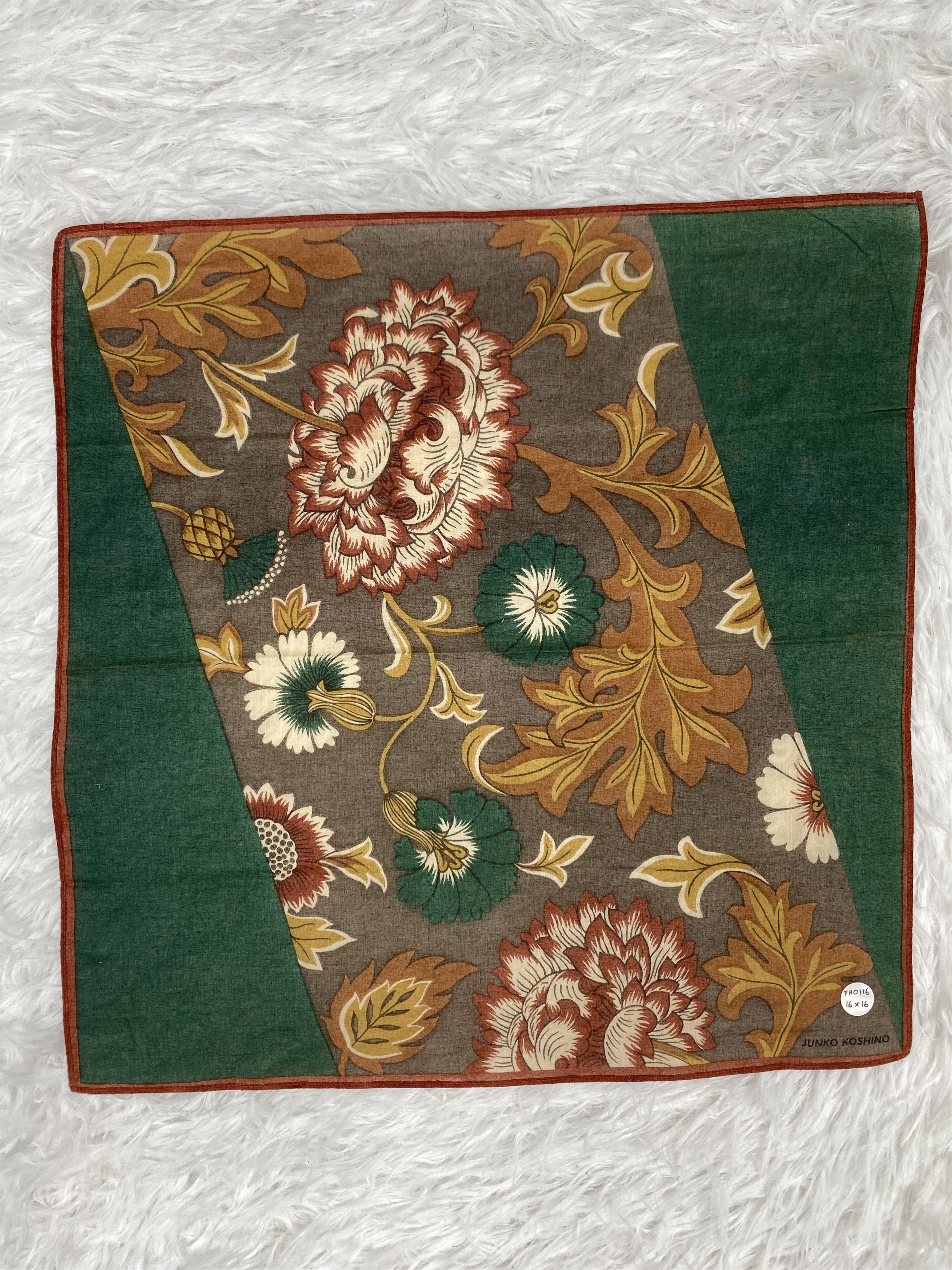 Junko Shimada Vintage Junko Koshino Handkerchief PH0116 Size ONE SIZE - 3 Thumbnail