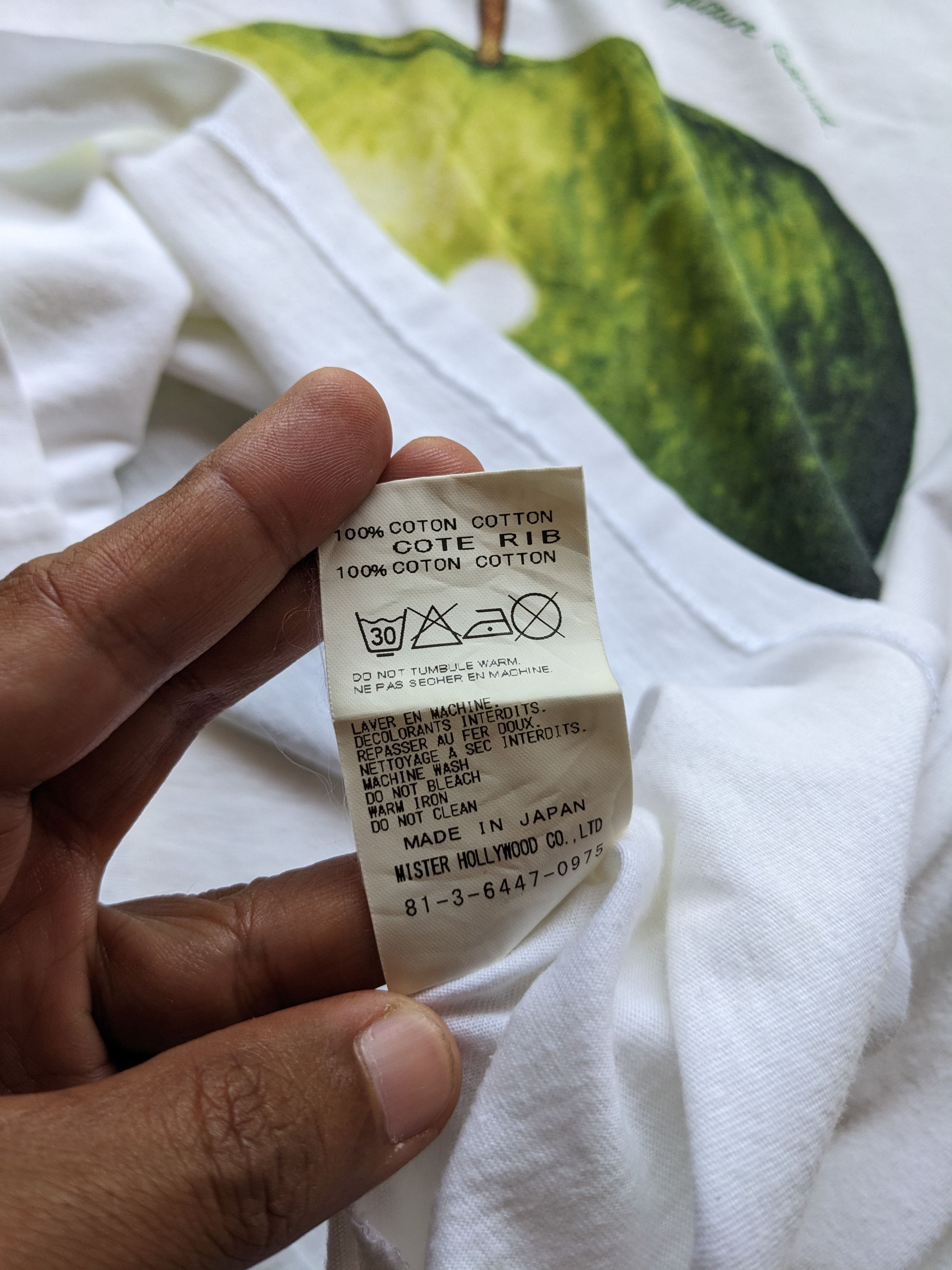 Japanese Brand × N.Hoolywood N.Hoolywood apple tee Size US M / EU 48-50 / 2 - 4 Thumbnail