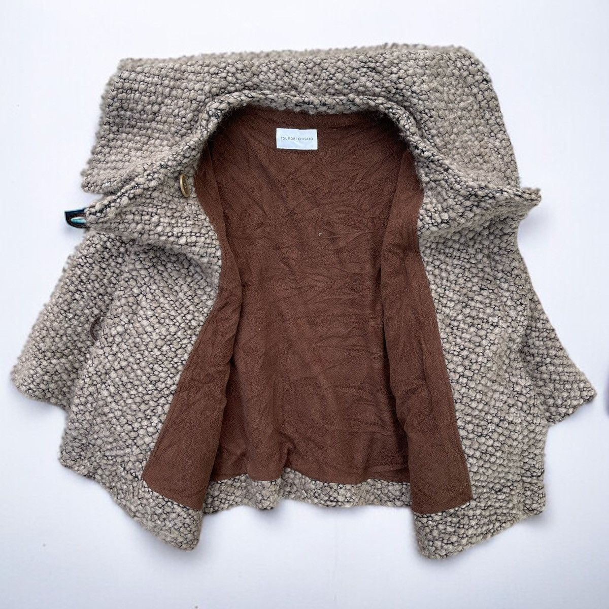 Issey Miyake 🔥 ISSEY MIYAKE TSUMORI CHISATO CABLE KNIT CROPPED JACKET Size M / US 6-8 / IT 42-44 - 5 Thumbnail