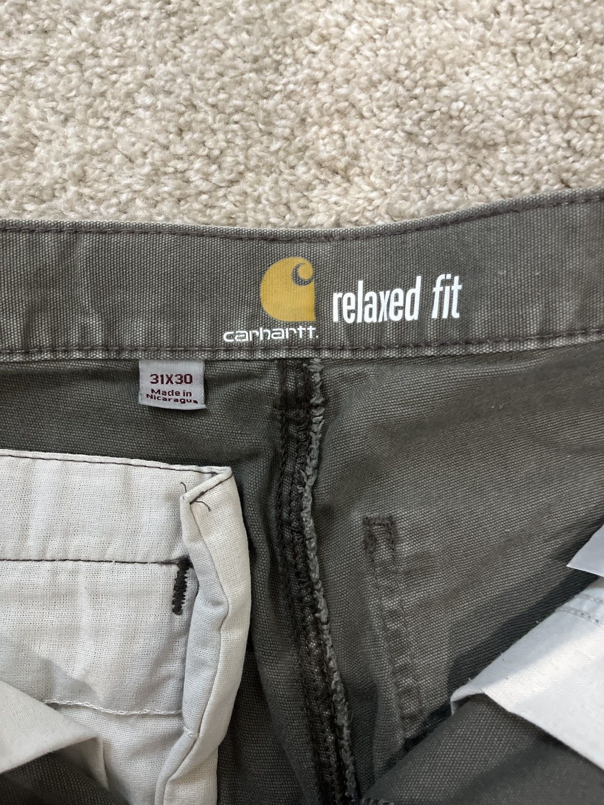 Carhartt Carhartt Double Knee Relaxed Fit Workwear Pants Size US 31 - 4 Thumbnail