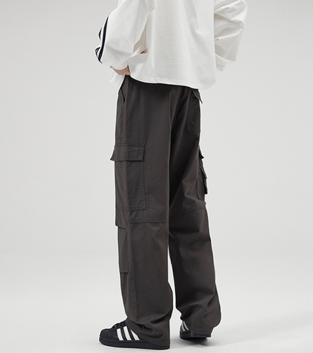 Japanese Brand × Jean Washed vintage multi-pocket baggy cargo jeans Size US 32 / EU 48 - 4 Thumbnail