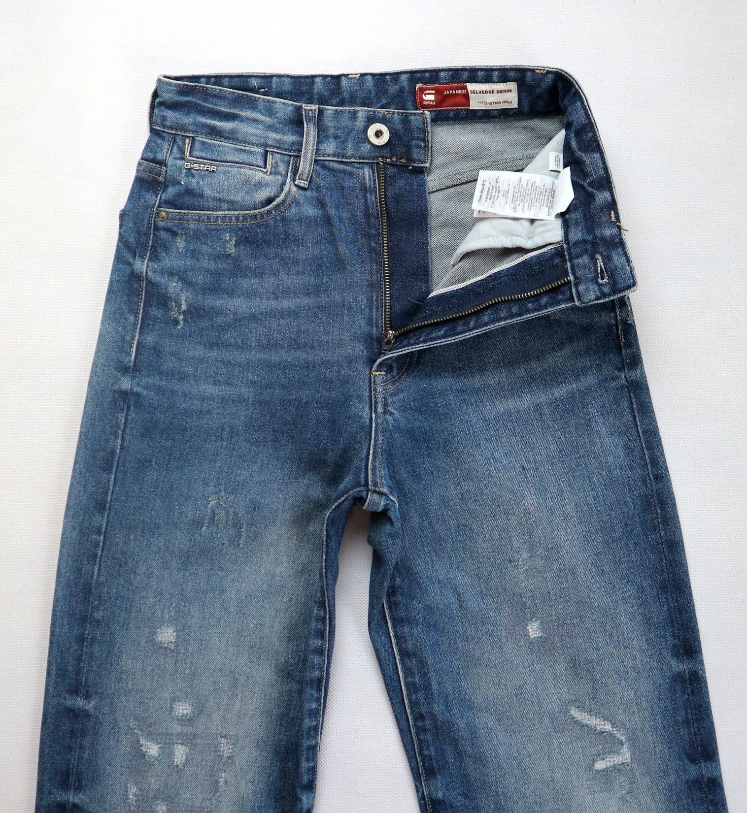 G-Star G-Star Raw Tedie Jeans W24 L30 Japanese Selvedge Size 24" / US 00 / IT 34 - 3 Thumbnail