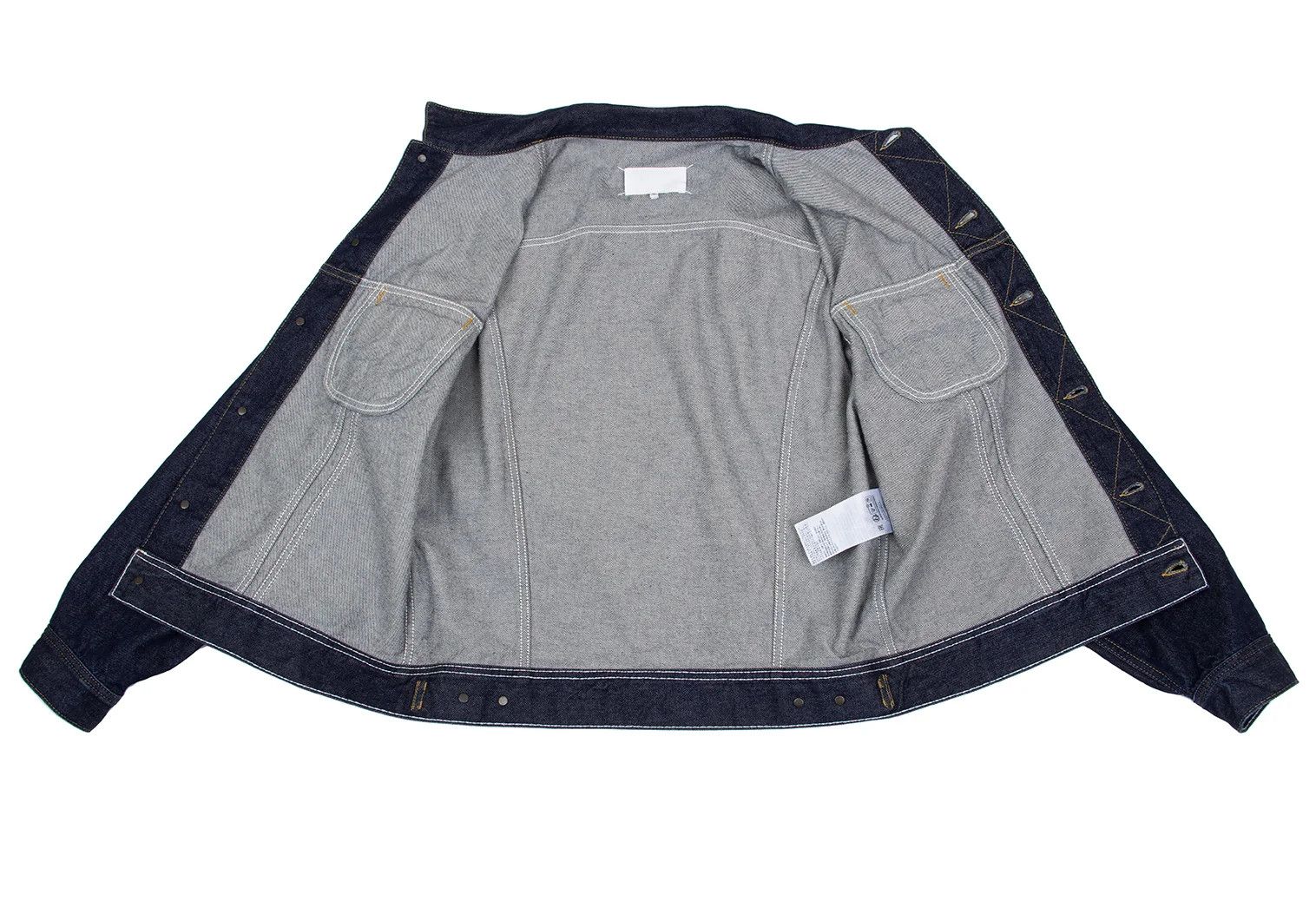 Maison Margiela Denim Trucker Jacket in Indigo, Size 48 Size US M / EU 48-50 / 2 - 13 Thumbnail
