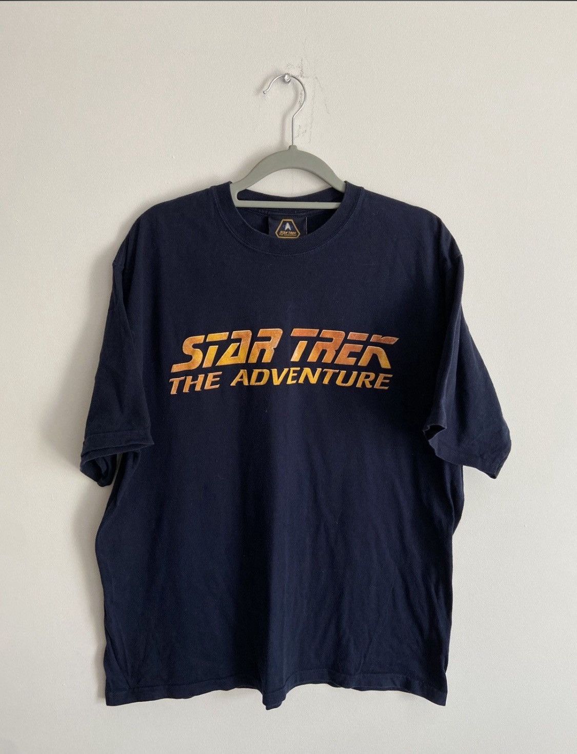 Monies Star Trek The Adventure Movie Tee 2002 00s licence vintae Size US L / EU 52-54 / 3 - 1 Thumbnail