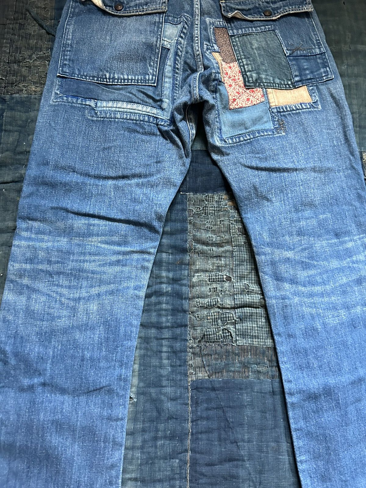 Kapital × Kapital Kountry Kapital patchwork denim Size US 34 / EU 50 - 9 Thumbnail