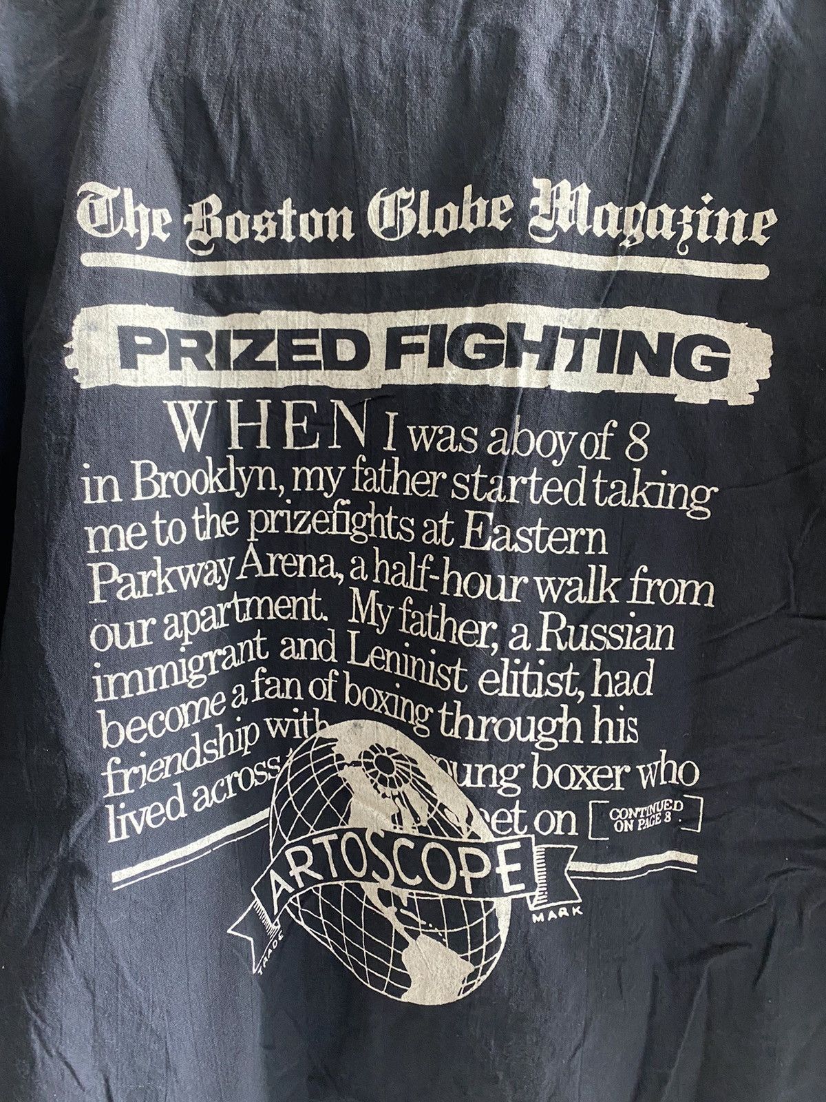 Japanese Brand PRIZED FIGHTING TSHIRT Size US XXL / EU 58 / 5 - 2 Thumbnail