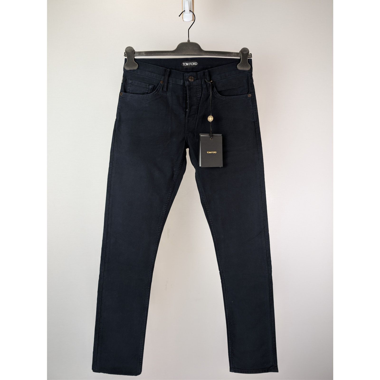 Tom Ford o1rshd1 Slim-Fit Denim Jeans in Dark Blue Size US 30 / EU 46 - 9 Thumbnail