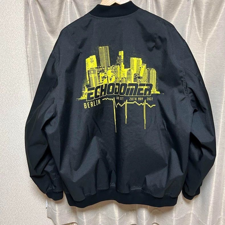 Raf Simons Raf simons 22ss Echodomer printed bomber Size US XL / EU 56 / 4 - 3 Thumbnail
