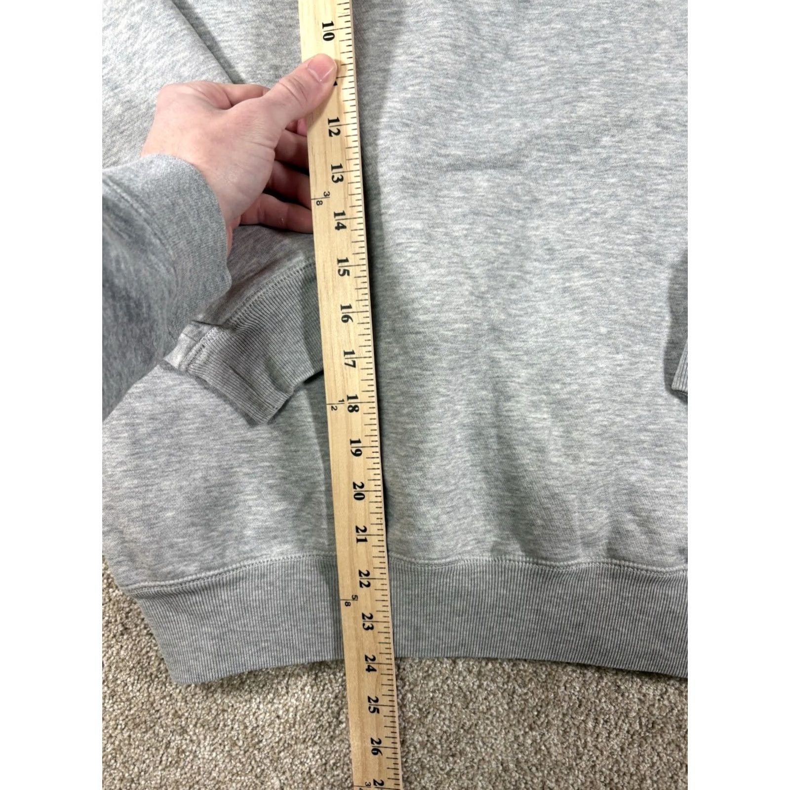 Nautica Nautica Mens Sweater 1/2 Zip Gray Heather Embroidered Logo M Mens Sweater Pullover Zip Short description: 1/2 Zip, Logo, Embroidered Size US M / EU 48-50 / 2 - 5 Thumbnail