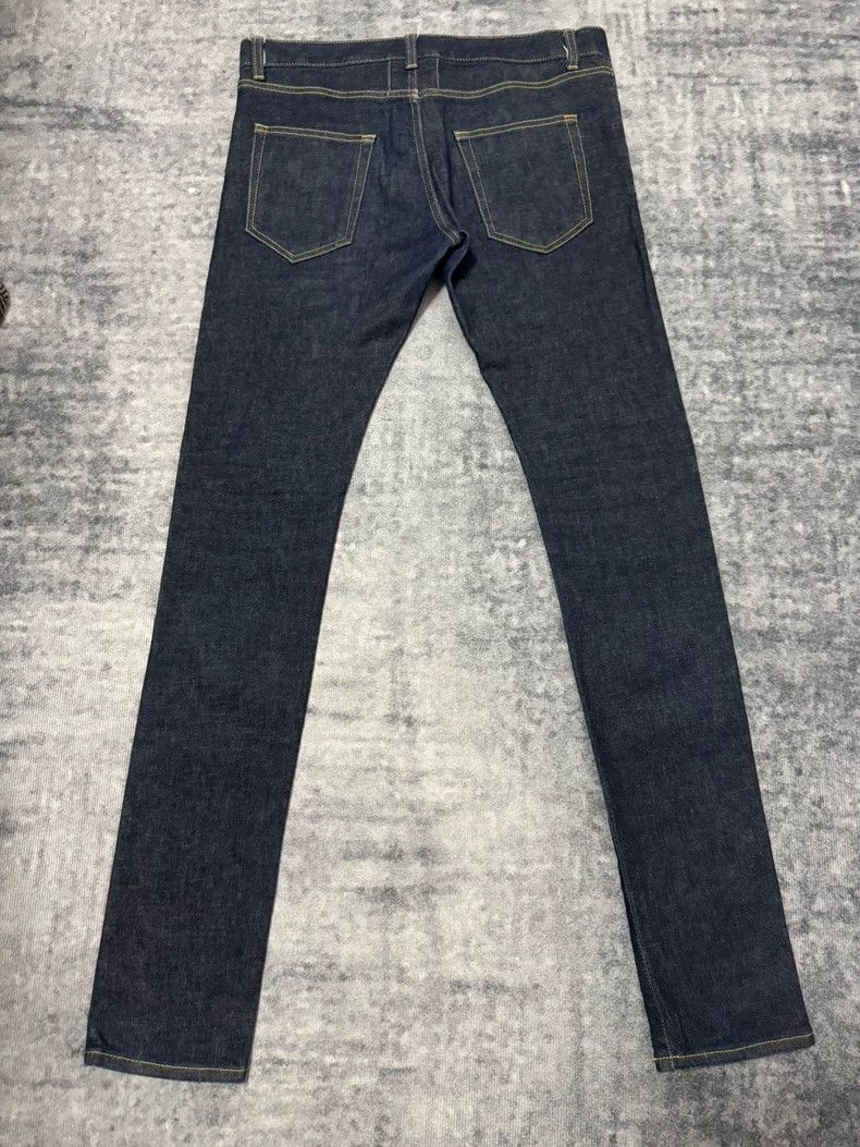 Saint Laurent Paris Saint laurent paris 13 FW dark blue primary base cow jeans Size US 31 - 2 Thumbnail